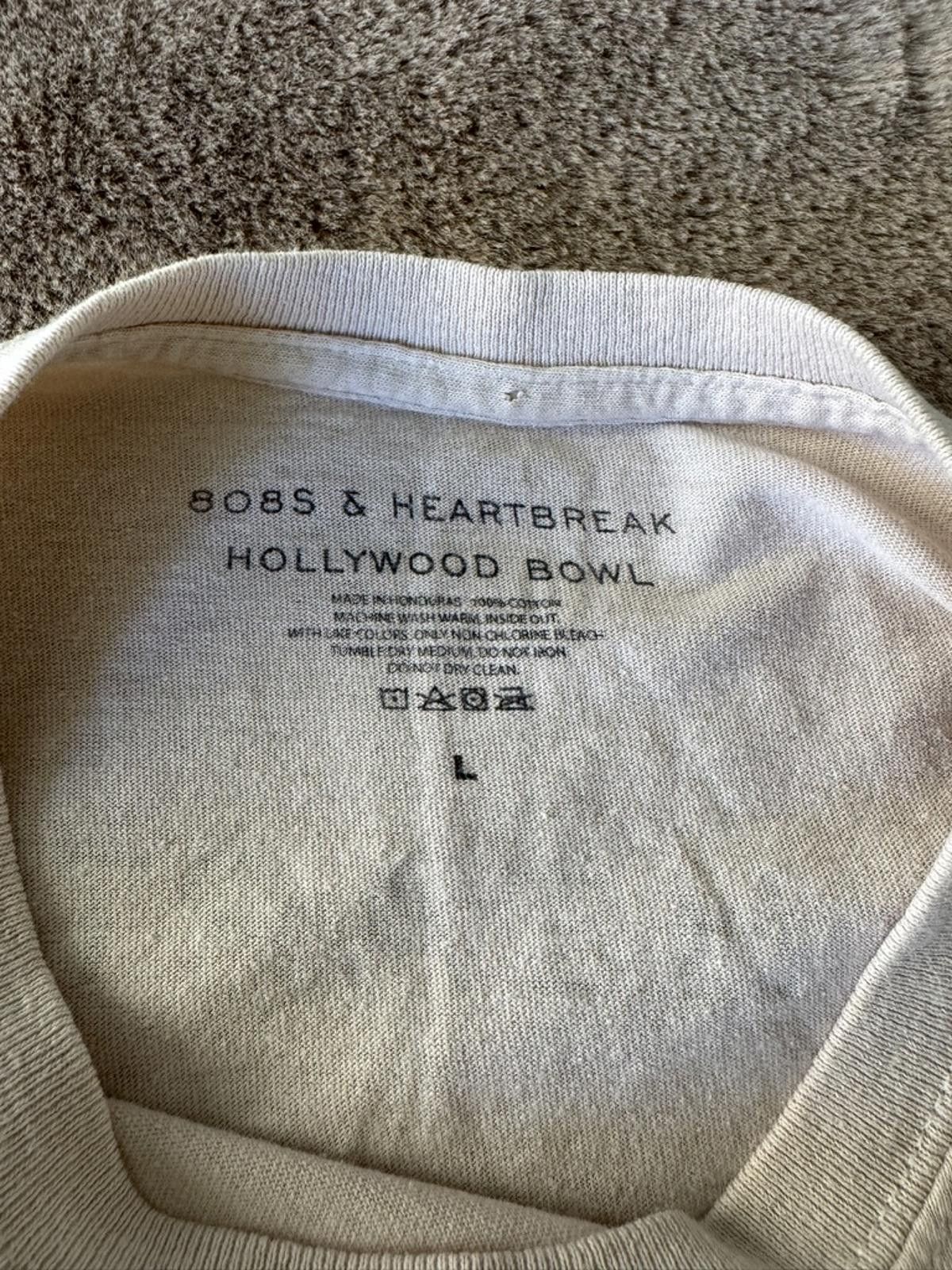 Kanye West Kanye West 808s & Heartbreak Hollywood Bowl 2015 T-Shirt Size US L / EU 52-54 / 3 - 3 Thumbnail