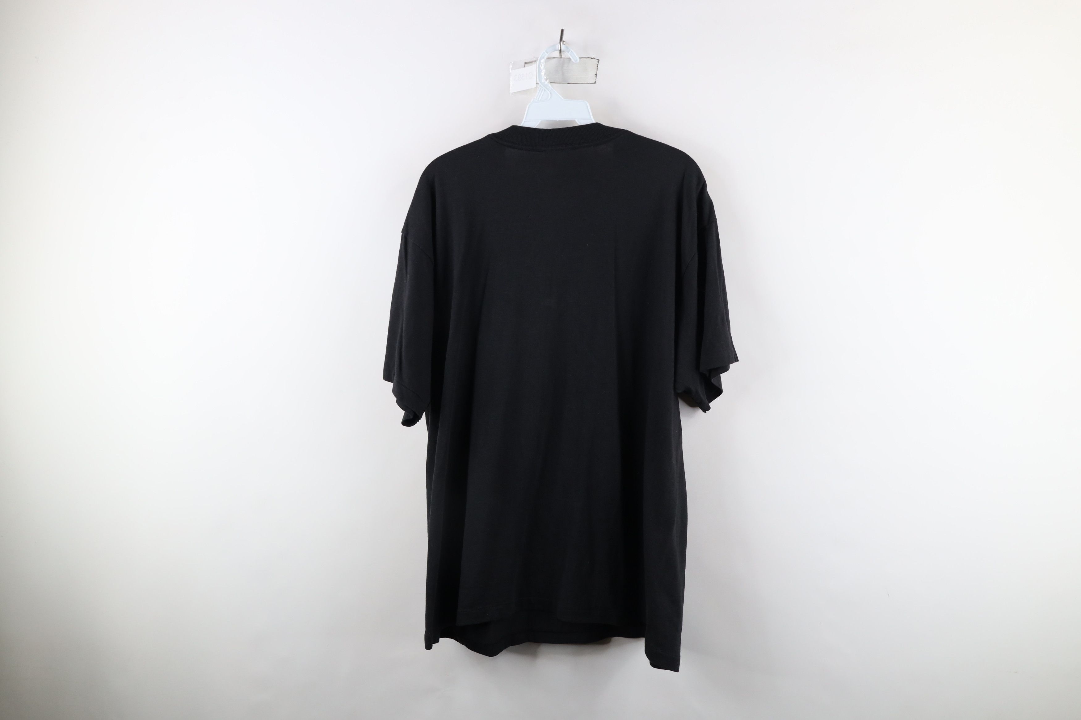 Vintage Vintage 80s Local 55 Iron Workers Union T-Shirt Black USA Size US XXL / EU 58 / 5 - 8 Thumbnail