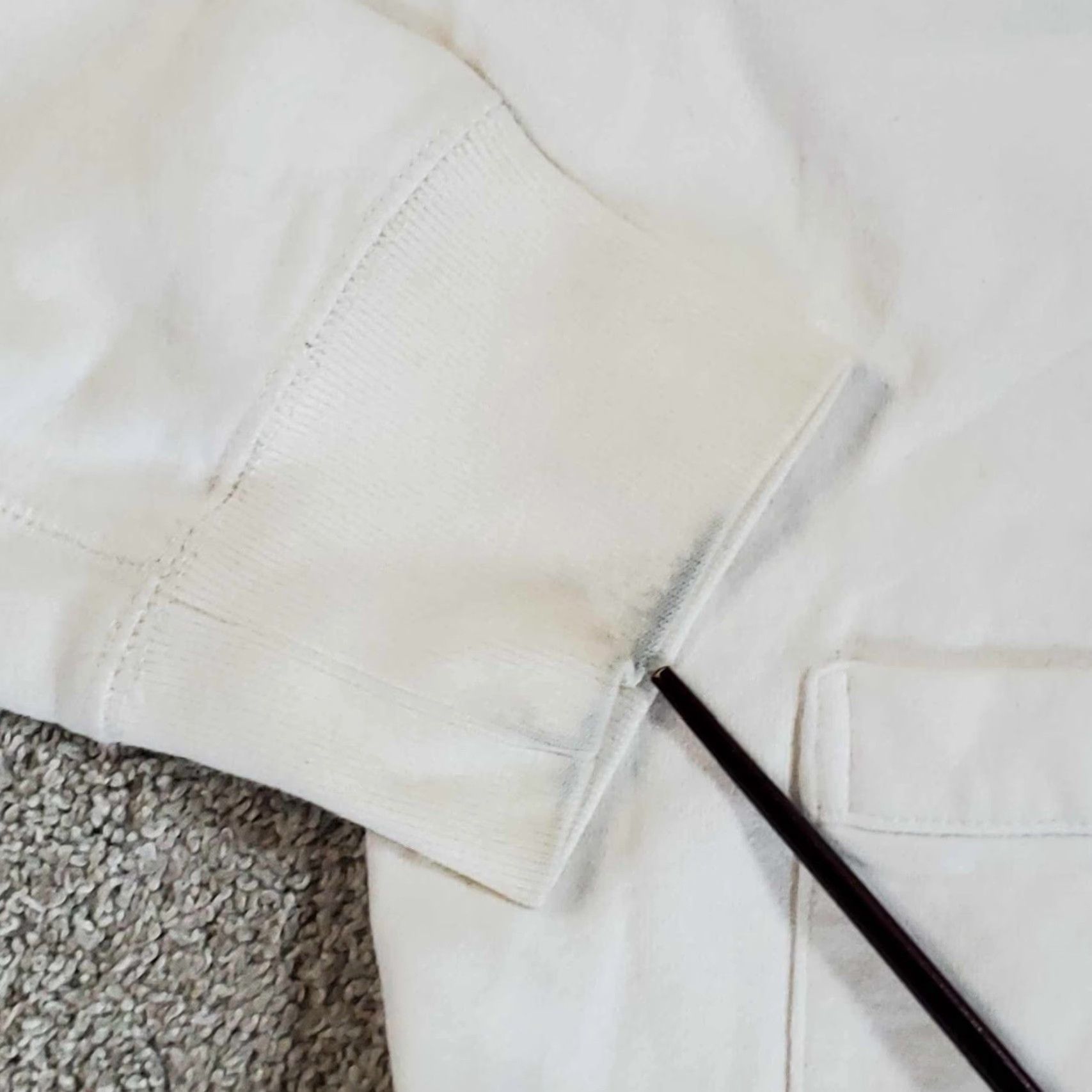 Polo Ralph Lauren VINTAGE Polo Ralph Lauren Cardigan Sweater Men L White Knit Button Preppy City Classic Flaws Pockets 🡪 Size US L / EU 52-54 / 3 - 6 Thumbnail