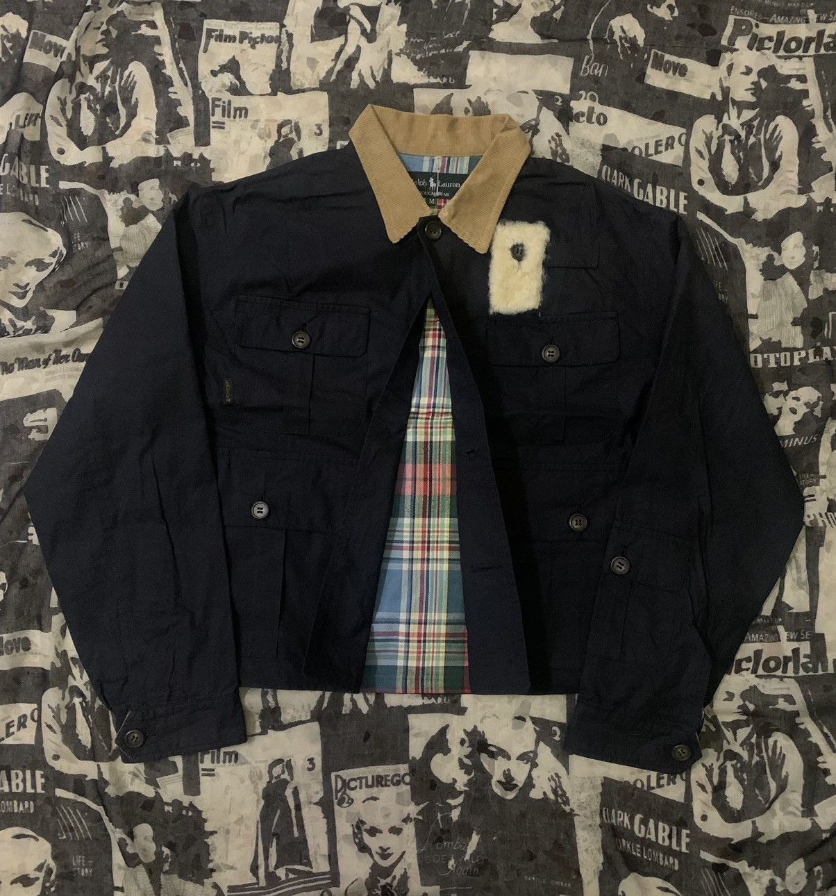 Ralph Lauren 💥Avant Garde Ralph Lauren Rough Wear Jacket Size M / US 6-8 / IT 42-44 - 2 Thumbnail