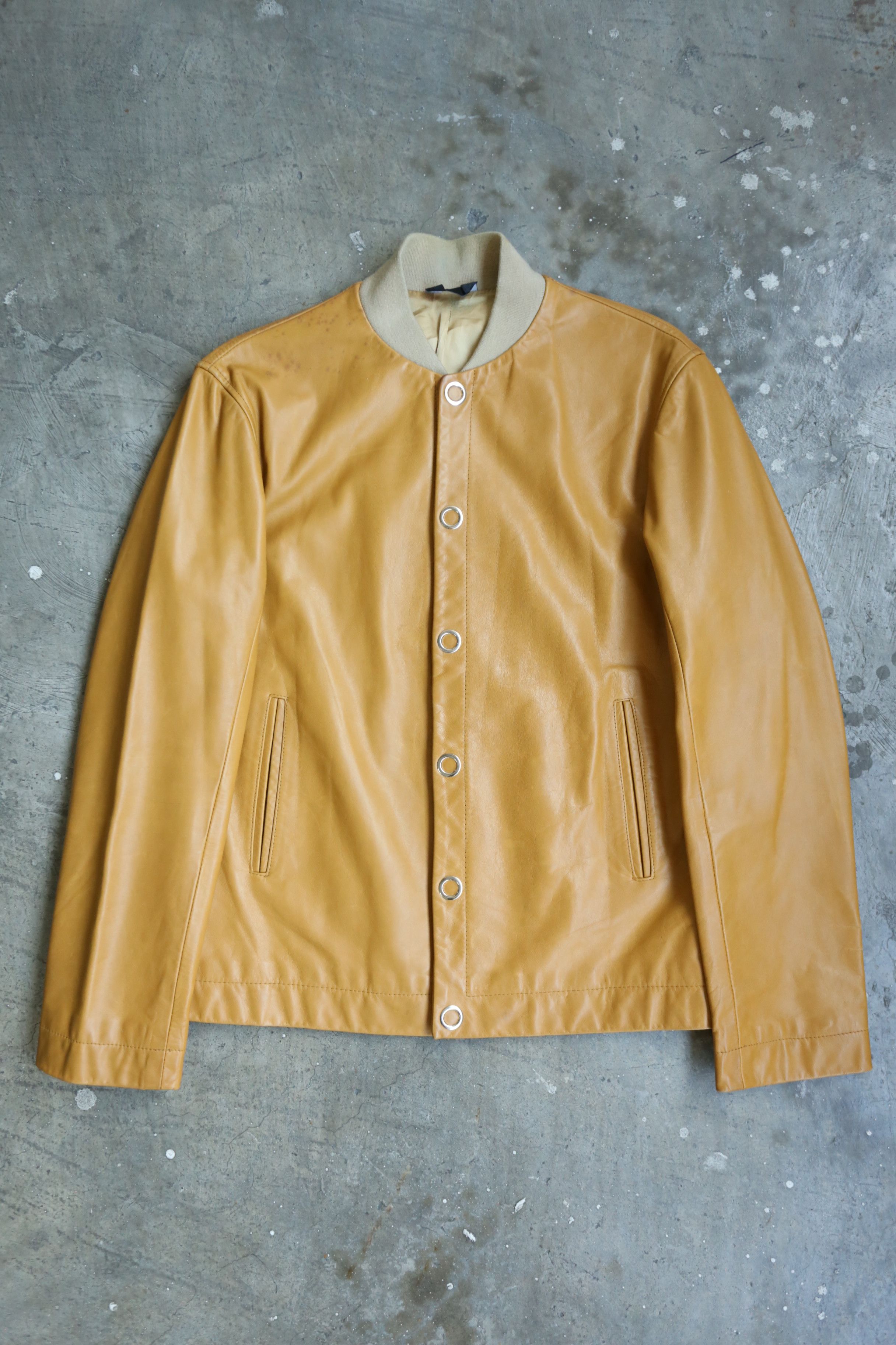 Christophe Lemaire Christophe Lemaire - F/W 01-02 - Leather Bomber Size US L / EU 52-54 / 3 - 1 Thumbnail
