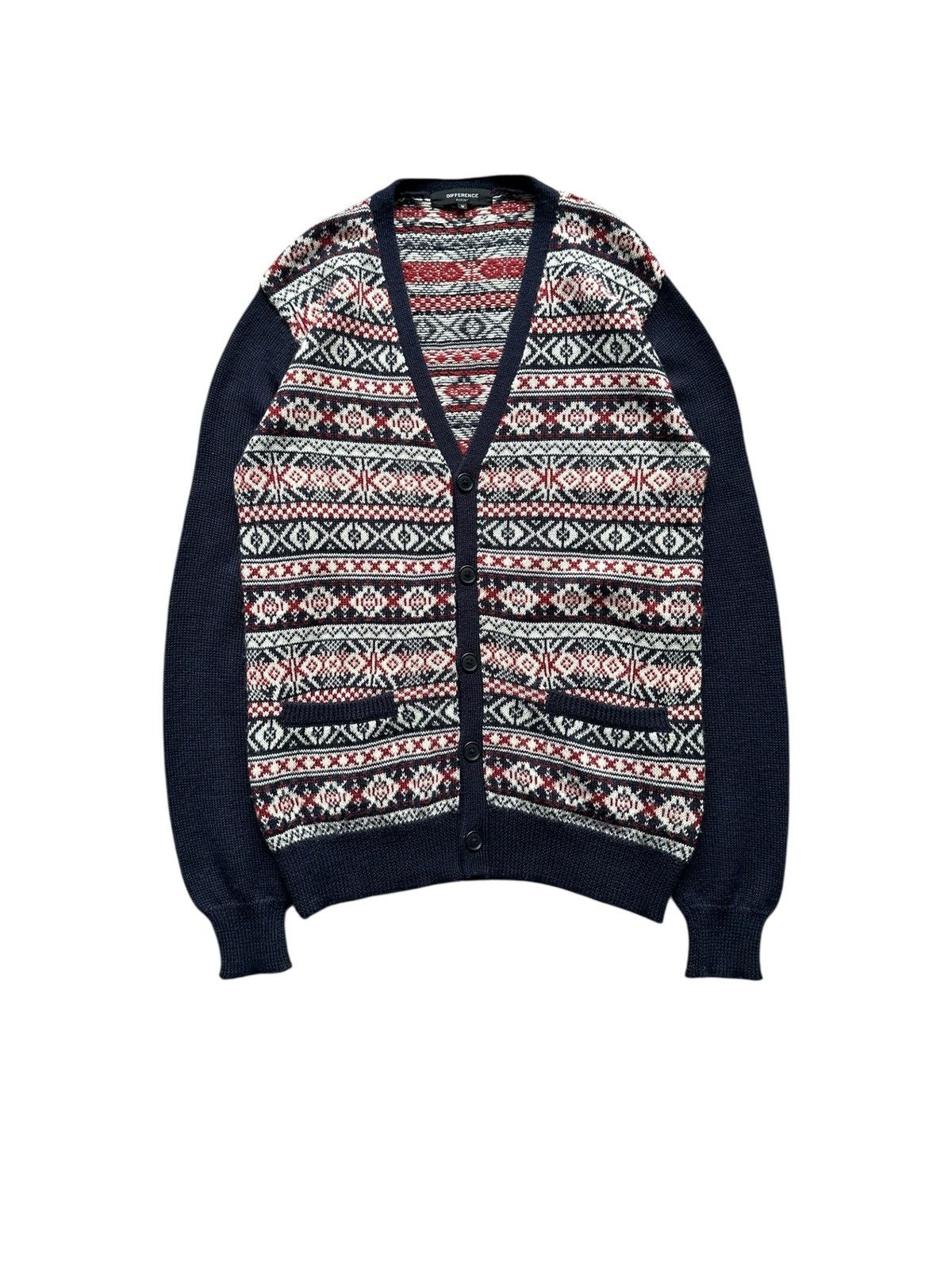 If Six Was Nine 00’s DIFFERENCE By RUPERT vkei wool knitcardigan Size US M / EU 48-50 / 2 - 1 Thumbnail