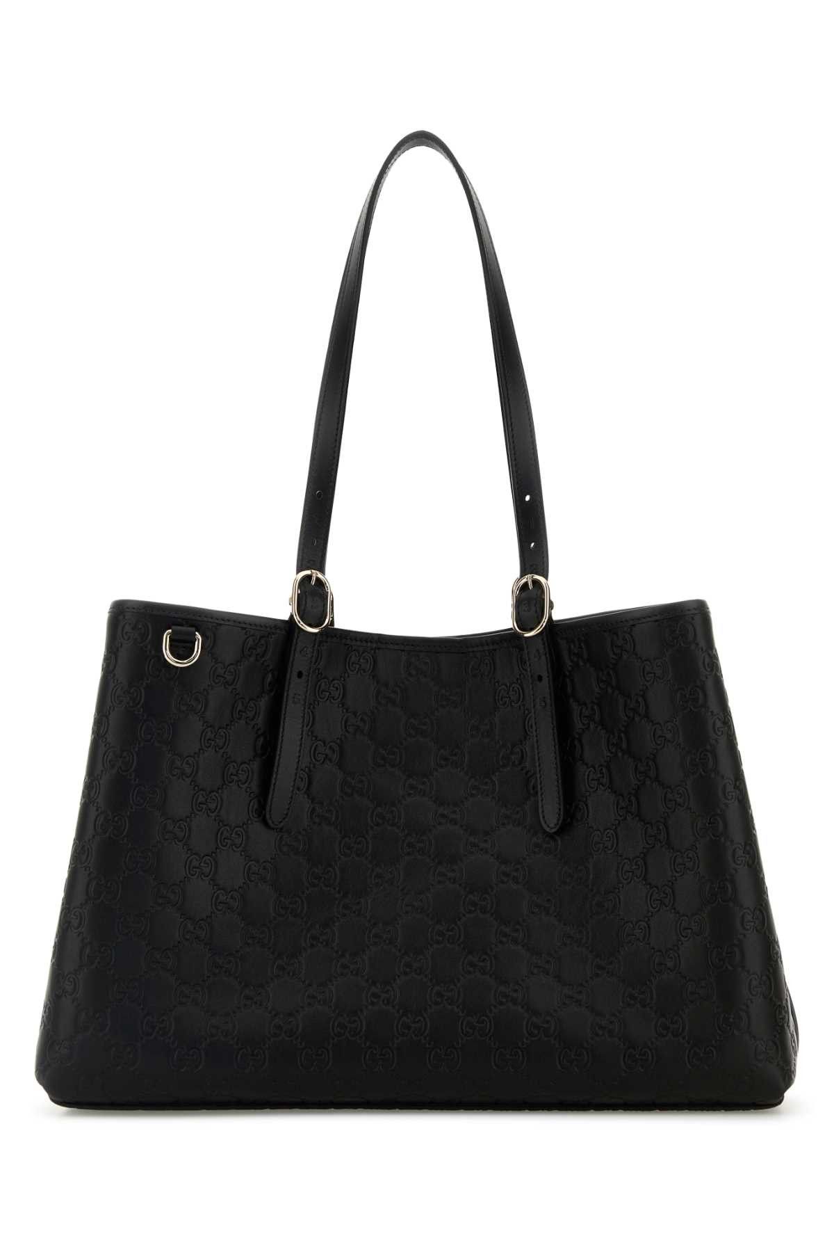 トートバッグ GUCCI CARAMEL LEATHER REVERSIBLE SHOPPING BAG Gucci Totissima large reversible tote bag in Rosso Ancora
