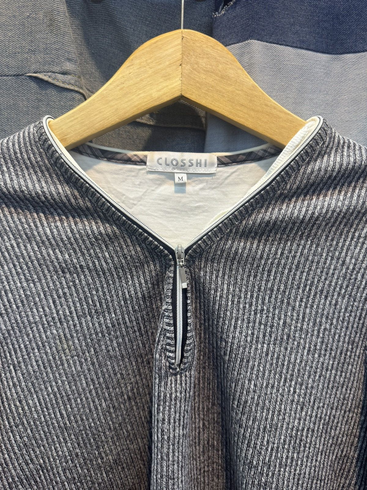 If Six Was Nine × Japanese Brand × Le Grande Bleu (L.G.B.) Double Layers Closshi Long Sleeve Size US M / EU 48-50 / 2 - 4 Thumbnail