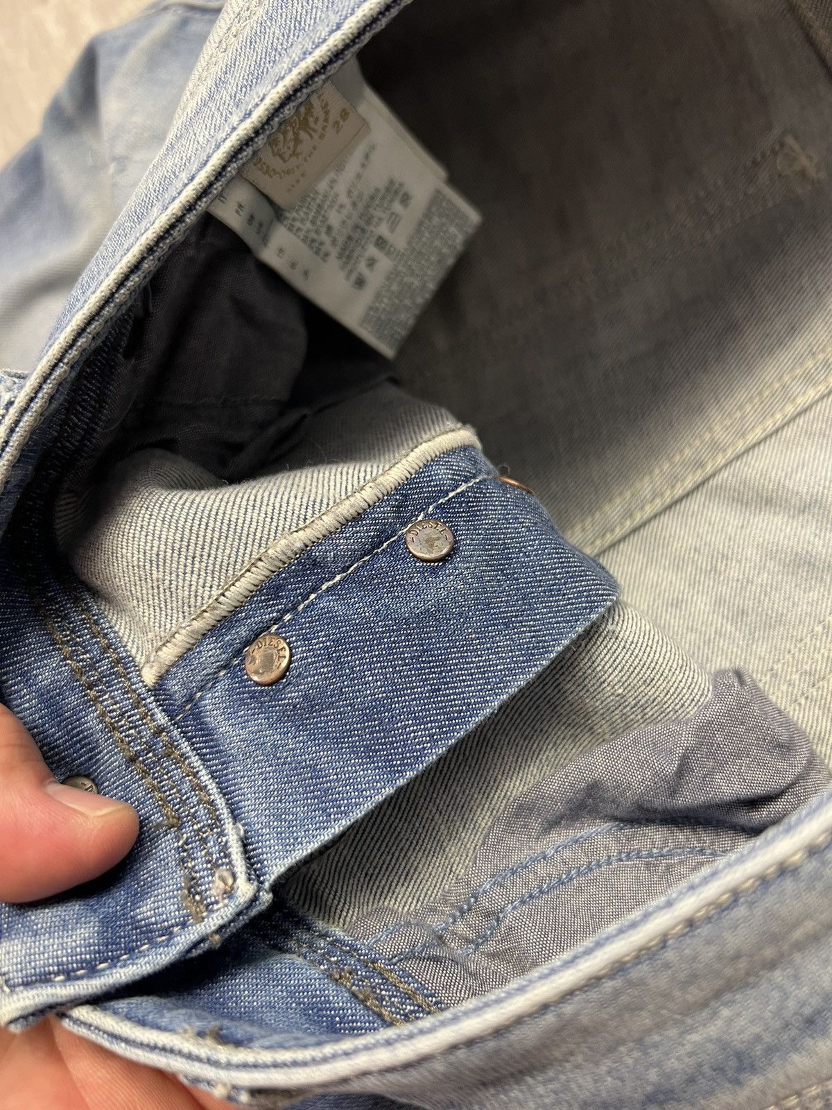 Diesel × Vintage Diesel D.N.A 2016 Sleenker Slim-Skinny Distressed Jeans Pant Size US 28 / EU 44 - 7 Thumbnail