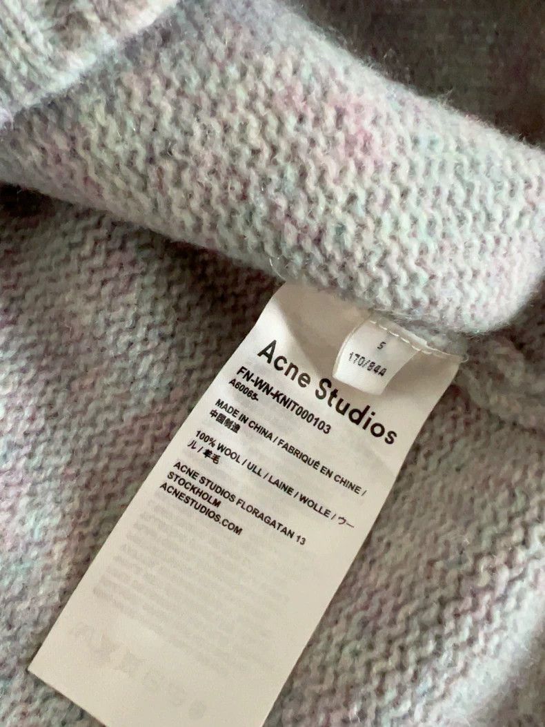 Acne Studios Acne Studios Acne studios notes knit turtleneck off-the-sh Size US S / EU 44-46 / 1 - 6 Thumbnail