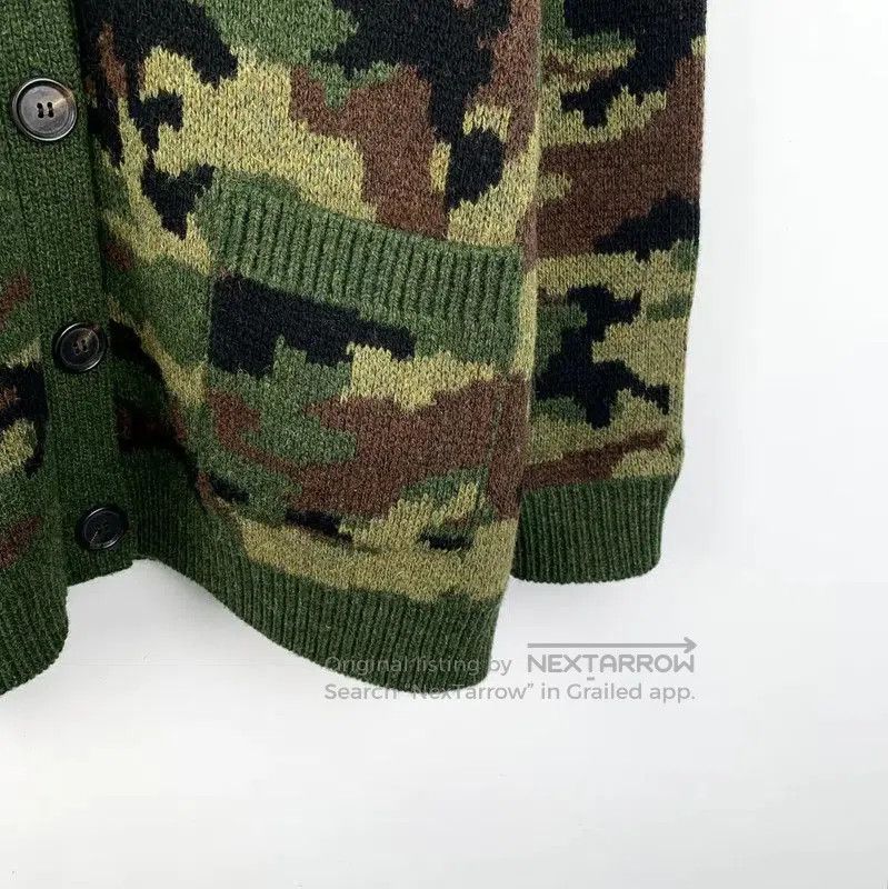 Miu Miu Miu Miu Military Green Cotton Cardigan . Size M / US 6-8 / IT 42-44 - 4 Thumbnail