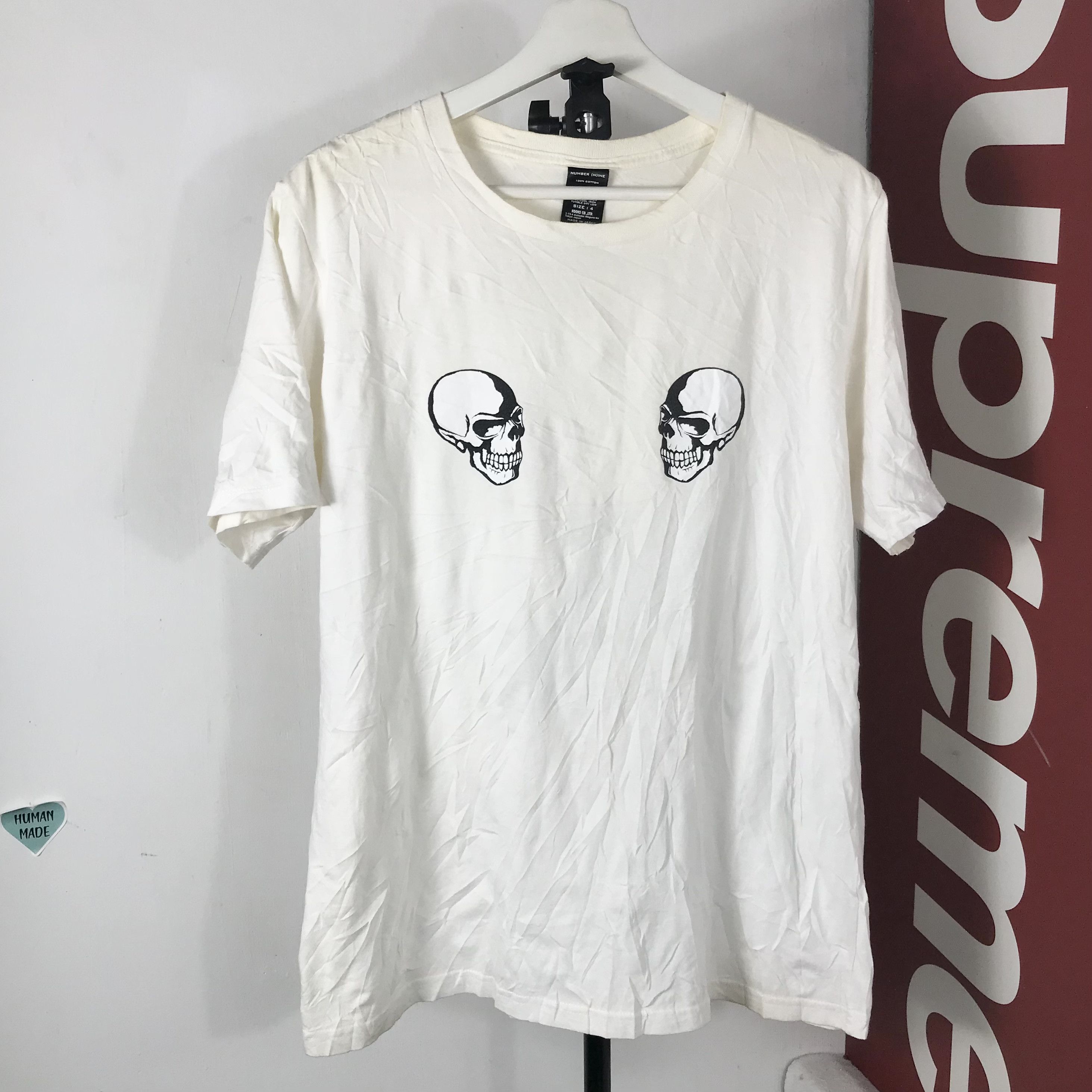 Number (N)ine OG SS04 Number Nine The Clash Double Skull Tee | Grailed