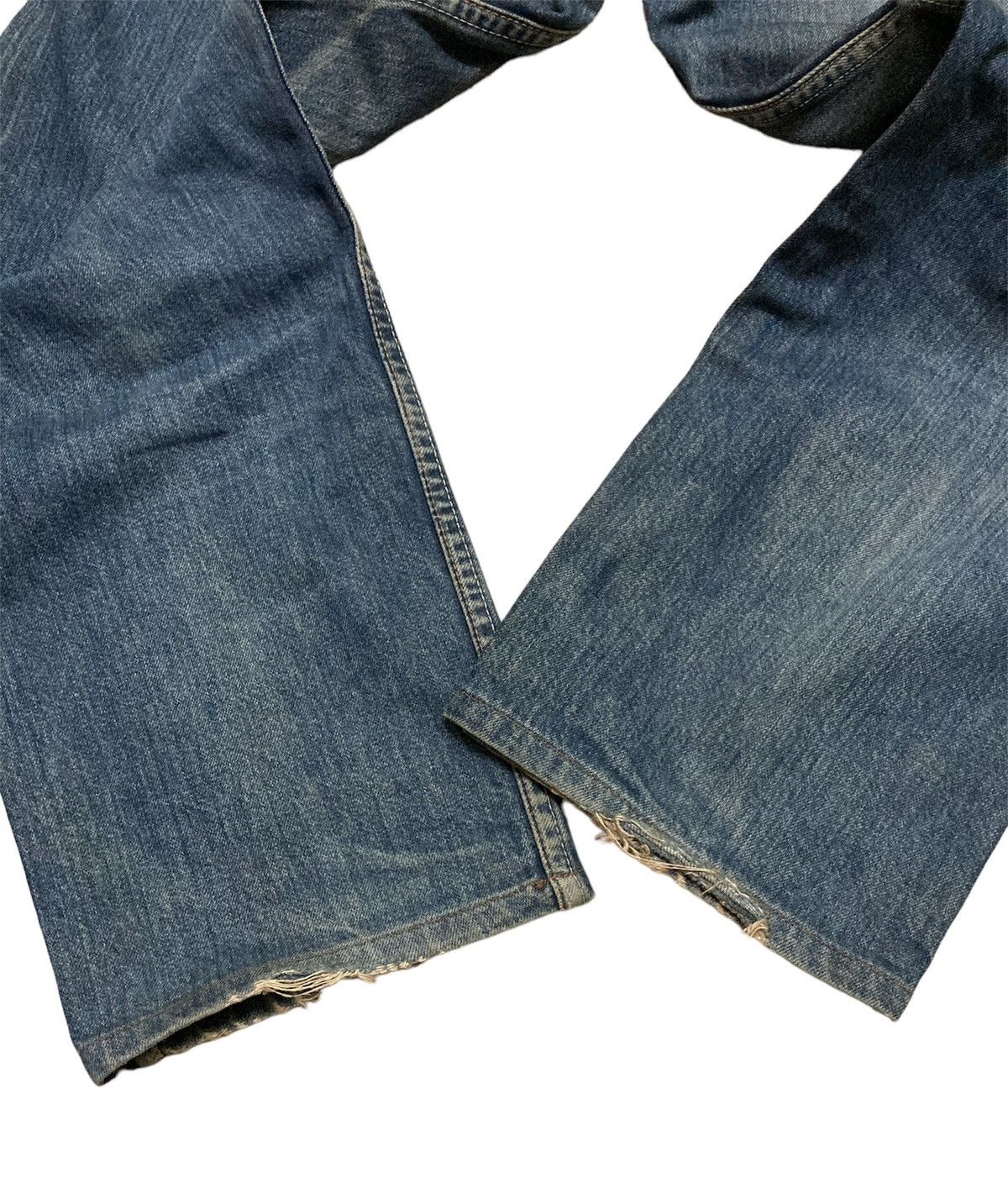 Levi's Vintage Distressed Levi’s Orange Tab 612 Blue Jeans Size US 33 - 9 Thumbnail