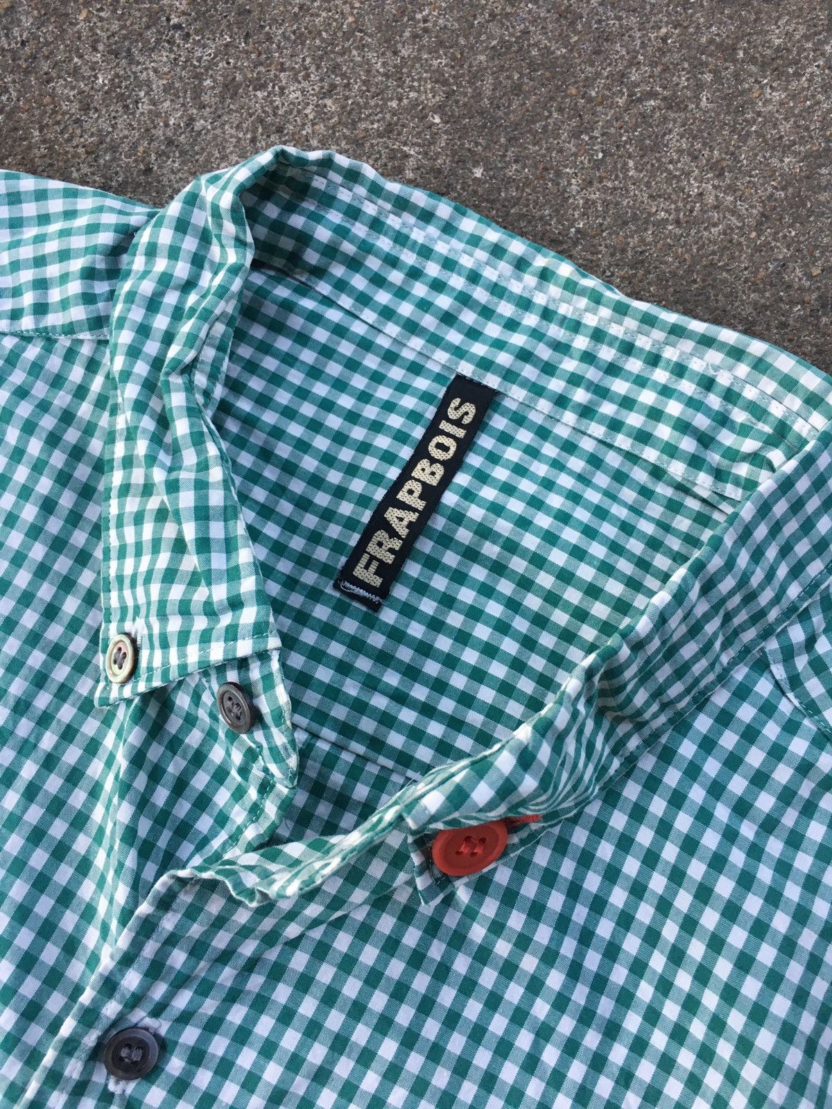 Issey Miyake 90S ISSEY MIYAKE FRAPBOIS GINGHAM SHIRT BUTTON UPS Size US M / EU 48-50 / 2 - 14 Thumbnail