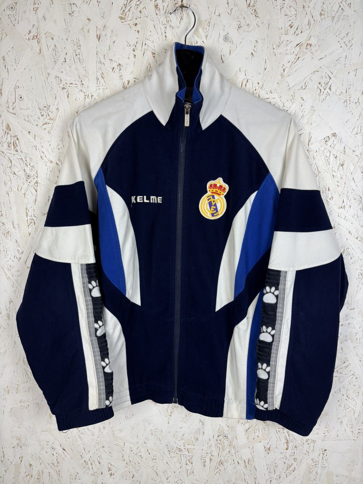 Vintage 90s Kelme Real Madrid 1996/97 Tracksuit Soccer Jacket XS Size US XS / EU 42 / 0 - 1 Thumbnail