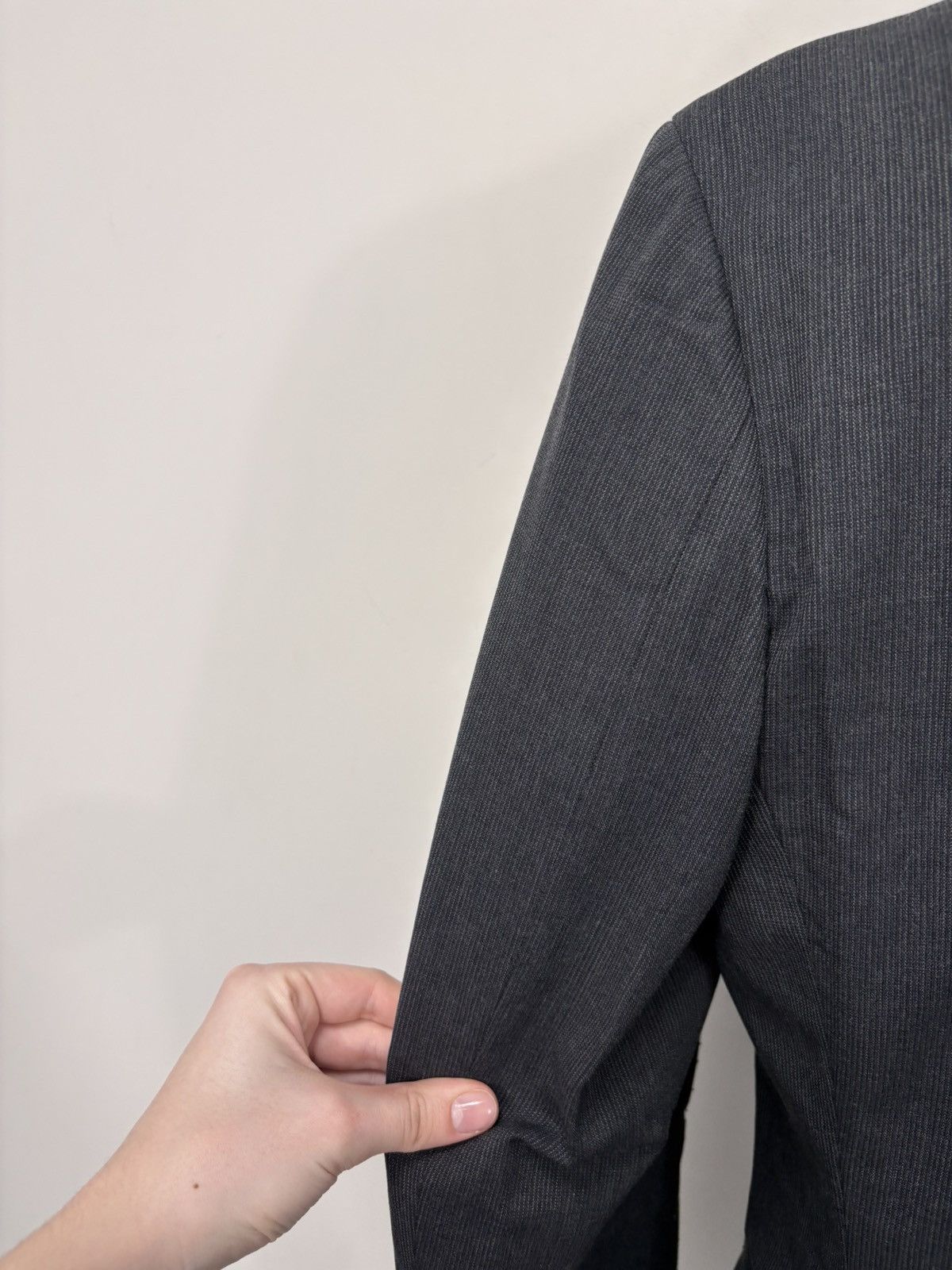 Japanese Brand Tapstory Japan Men’s Dark Gray Wool Blend Blazer Jacket Size 44R - 15 Thumbnail