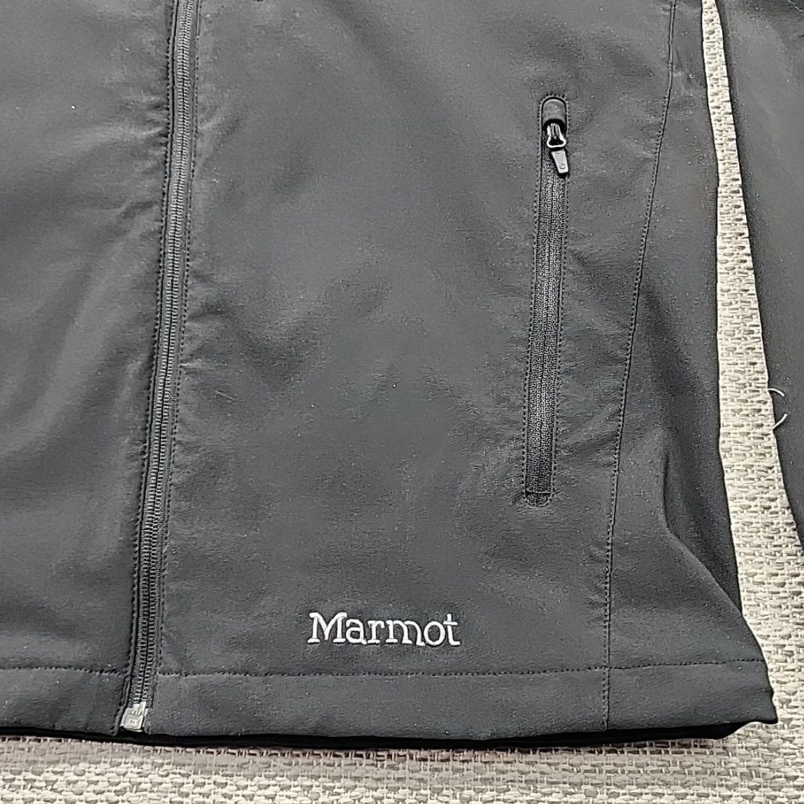 Marmot Marmot Jacket Mens L Full Zip Outdoor Mock Neck Activewear Black Sonoma Raceway Jacket Size US L / EU 52-54 / 3 - 2 Thumbnail