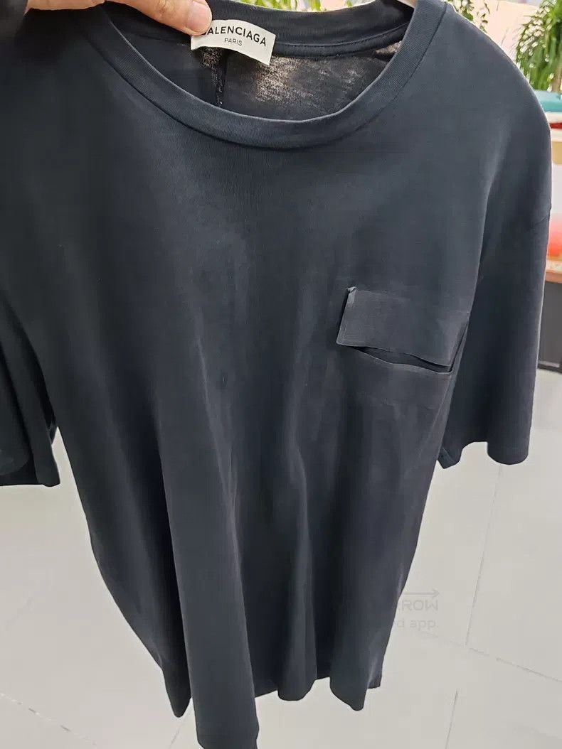 Balenciaga Balenciaga Black Short Sleeve T-Shirt Size US M / EU 48-50 / 2 - 1 Thumbnail