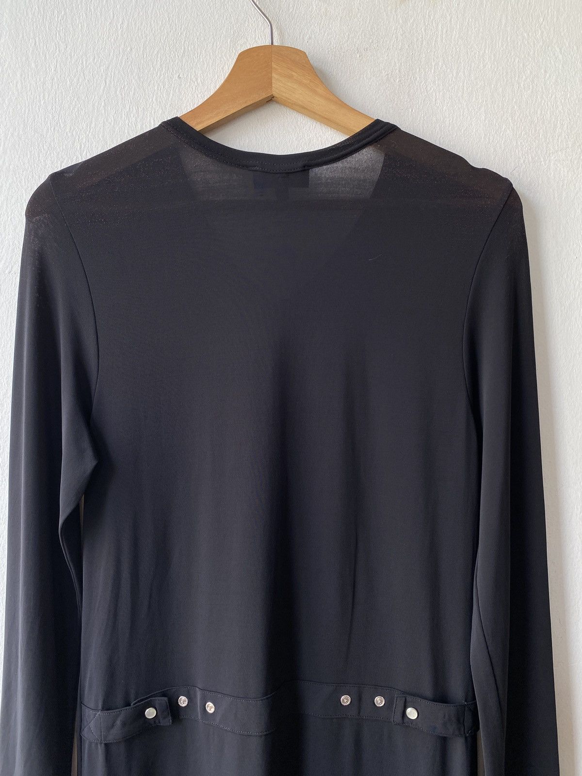 Japanese Brand × agnes b. Agnes B Strechable Long Cardigan Design Size S / US 4 / IT 40 - 8 Thumbnail