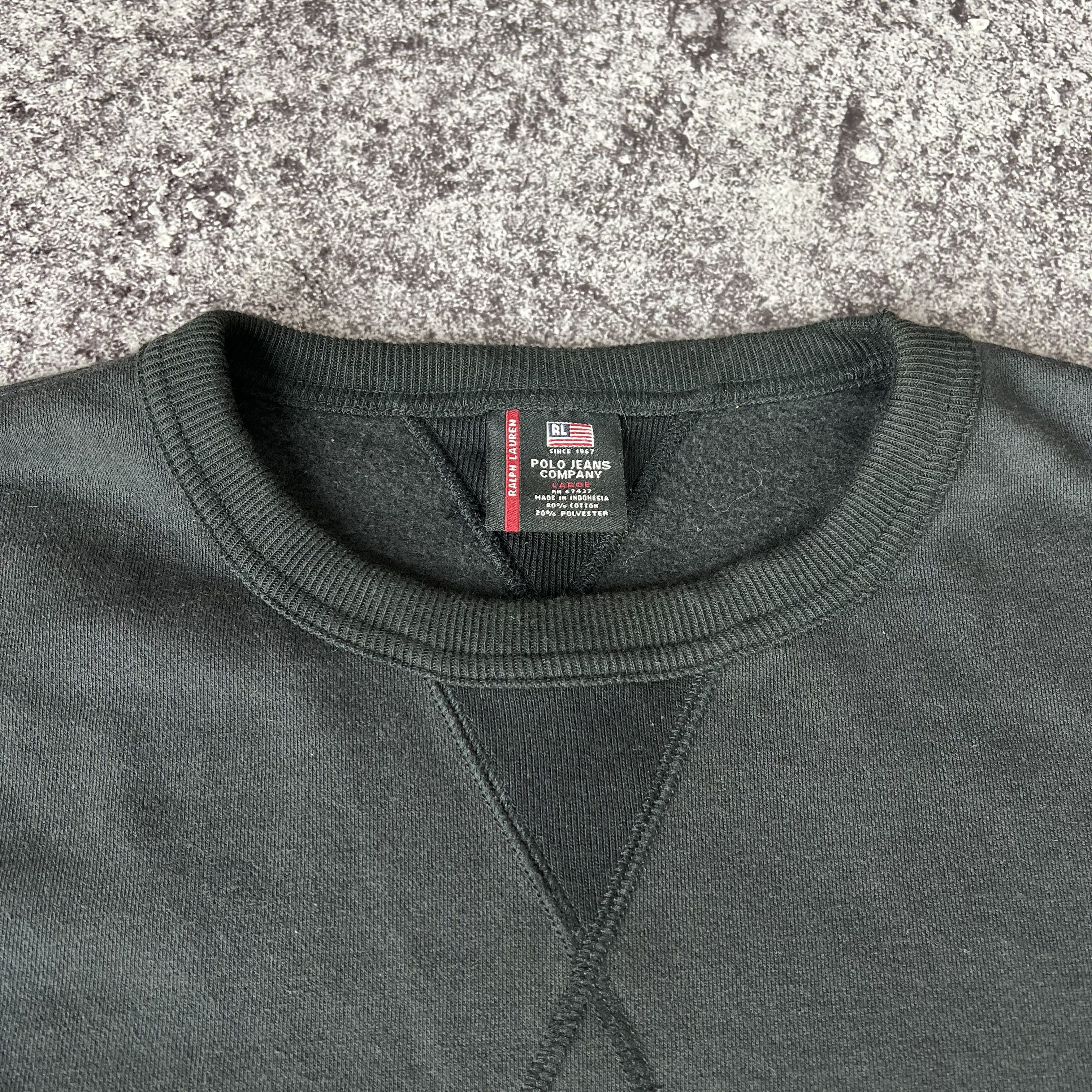 Polo Ralph Lauren Ralph Lauren Polo Jeans Company Sweathirts Big Logo Size L Size US L / EU 52-54 / 3 - 6 Thumbnail