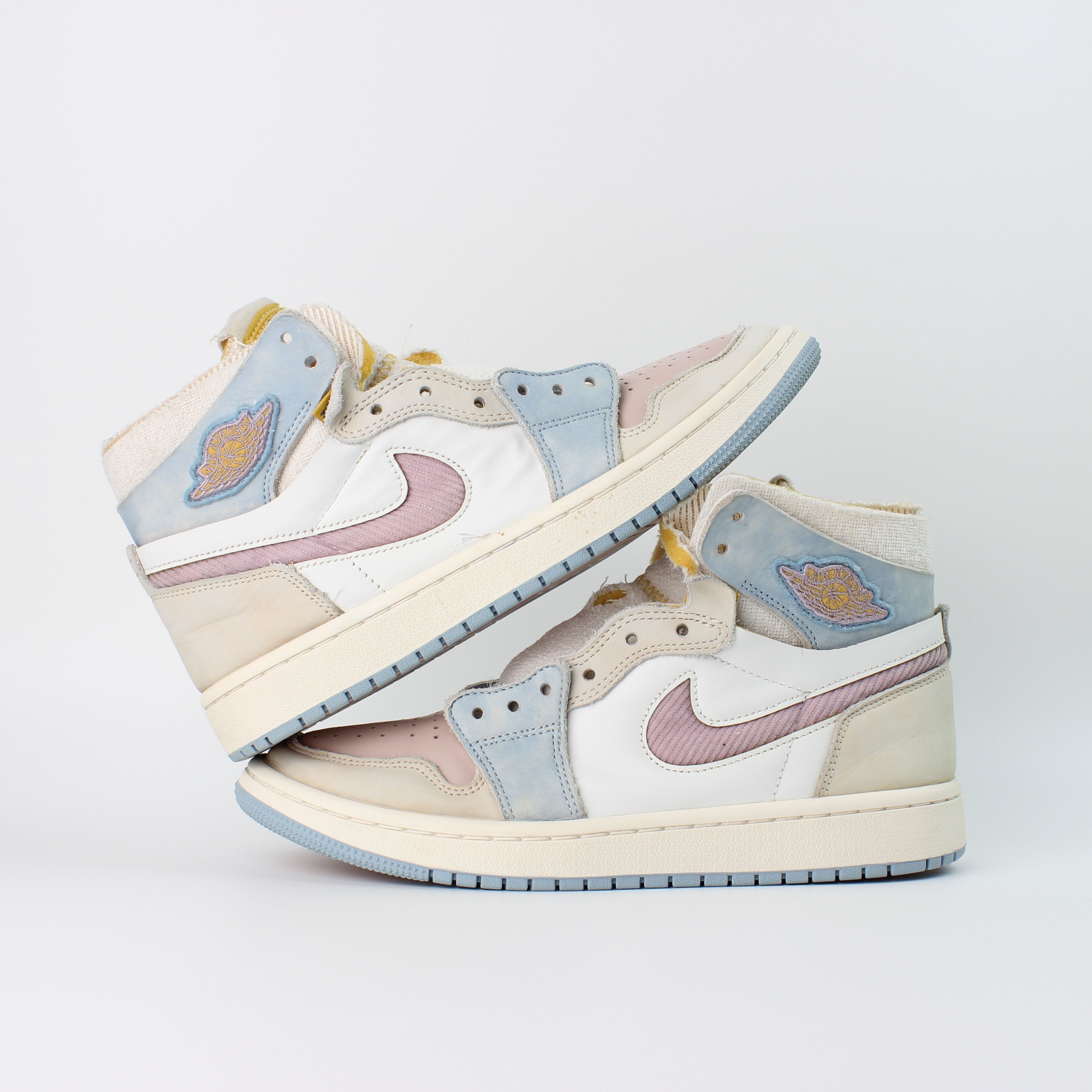 Nike (W) Jordan 1 Zoom Air CMFT Pink Oxford Plum Fog DQ5092-651 Size US 8 / IT 38 - 5 Thumbnail