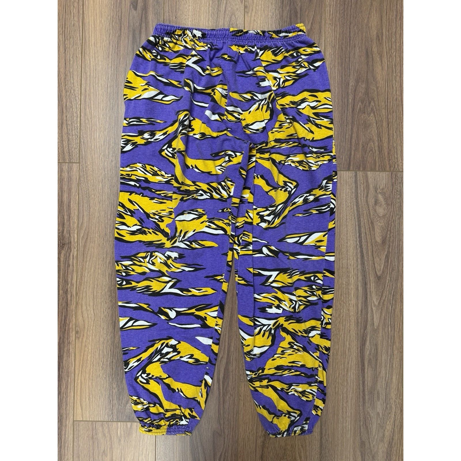 Vintage Athletic Works Pants Mens XL Baggy MC Hammer Parachute LSU T Size US 29 - 1 Thumbnail