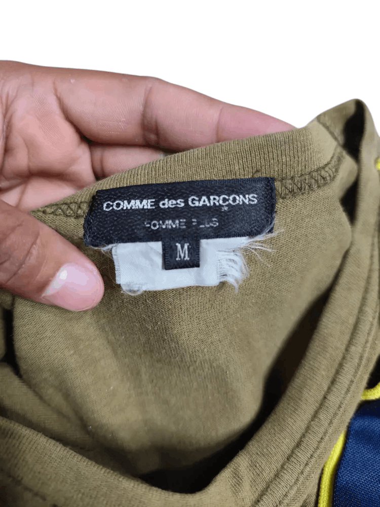 Comme des Garcons Homme Vintage comme des garcons homme plus woll pocket tee Size US M / EU 48-50 / 2 - 7 Thumbnail
