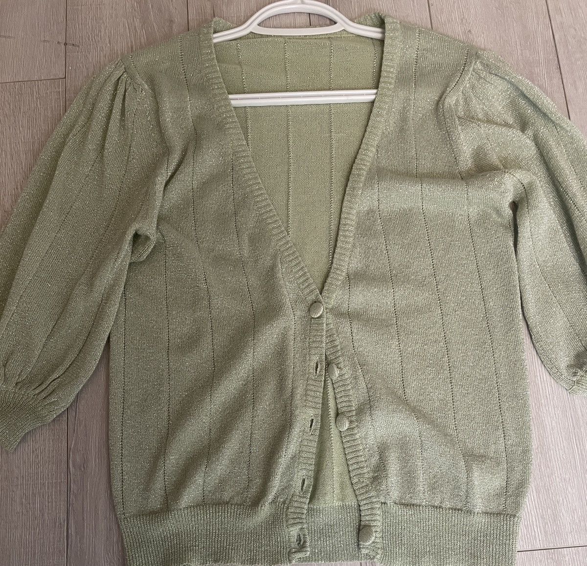 Other Sage Green Cardigan Size S / US 4 / IT 40 - 3 Thumbnail