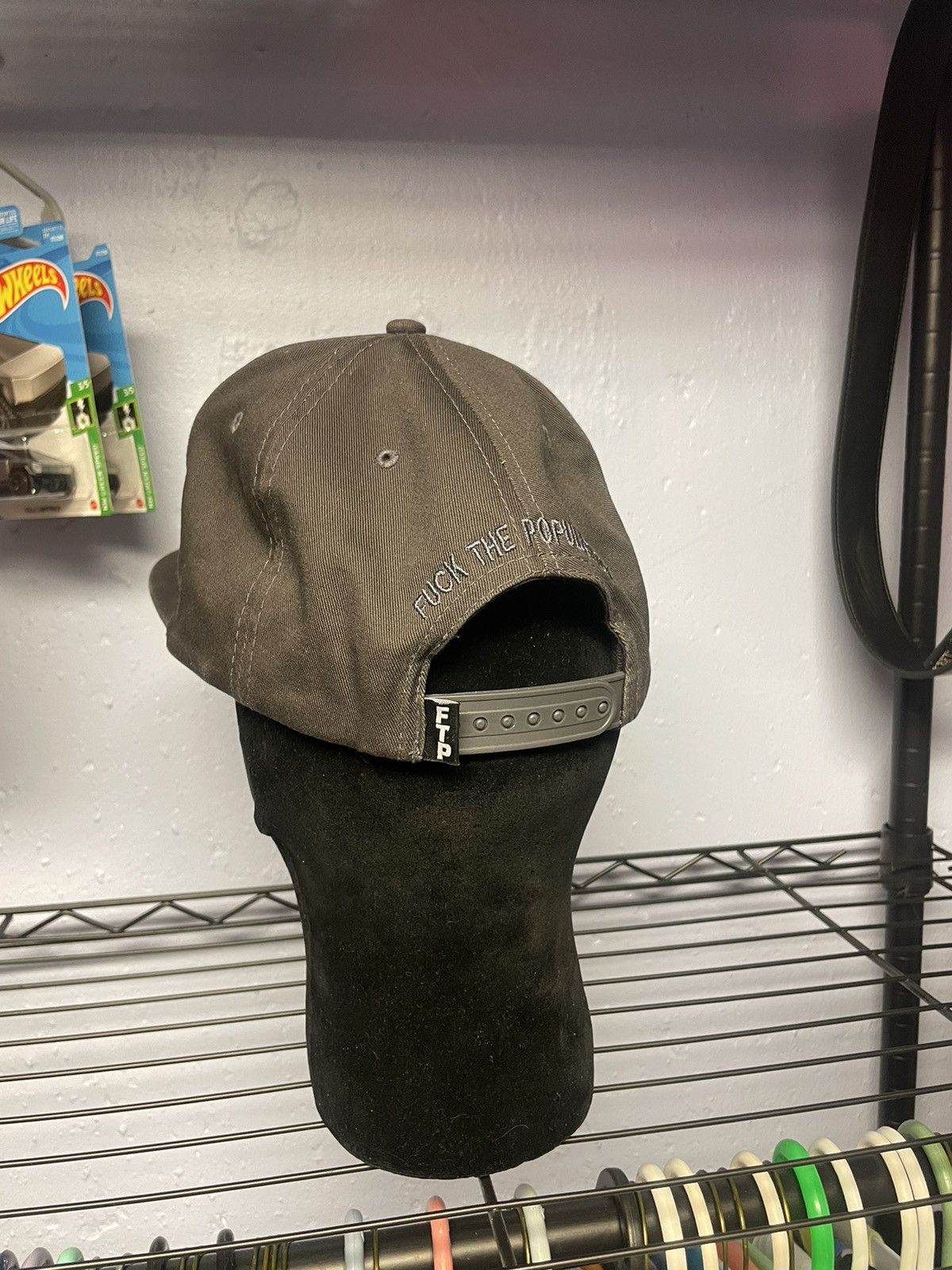 Fuck The Population Fuck The Population FTP SnapBack Hat Grey Infared Size ONE SIZE - 9 Thumbnail