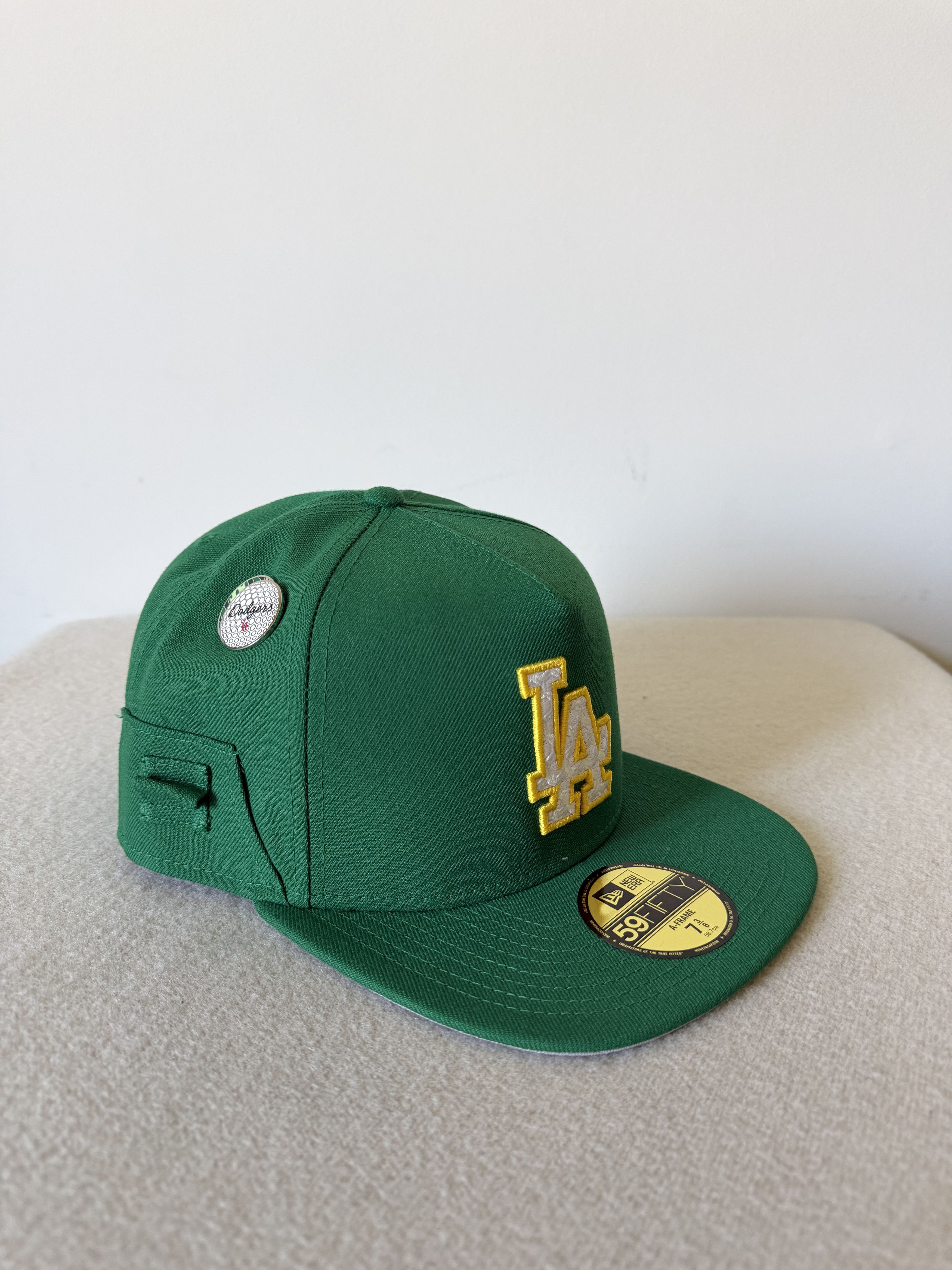 New Era 7 3/8 New Era Los Angeles Dodgers Augusta Bloom 59FIFTY Hat Size ONE SIZE - 1 Thumbnail