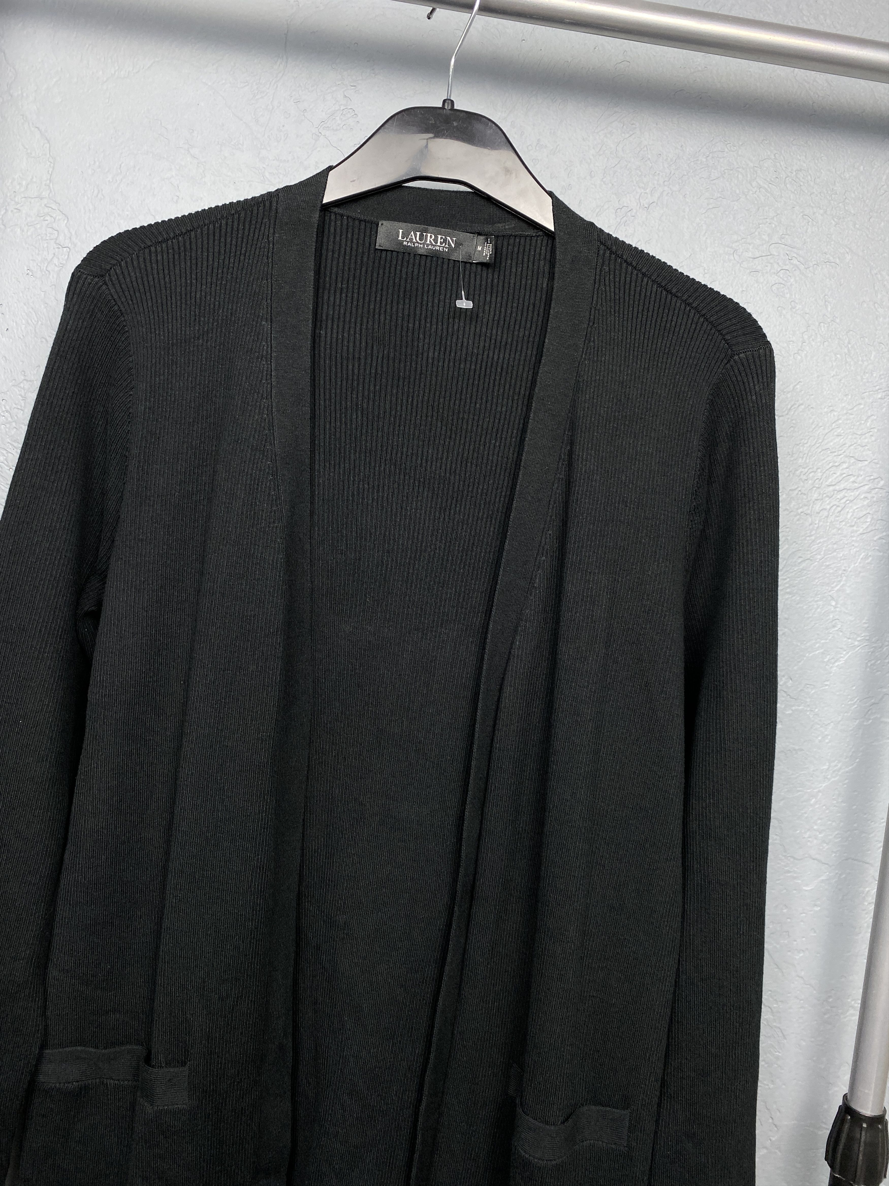 Polo Ralph Lauren × Ralph Lauren Black Label Ralph Lauren Black Label Womens Knit Cardigan Sweater Size M / US 6-8 / IT 42-44 - 2 Thumbnail