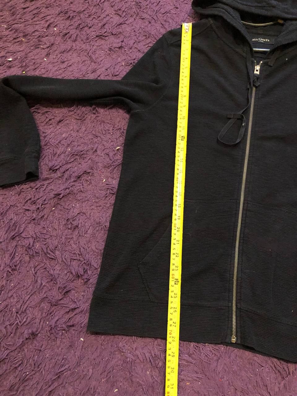 Allsaints Allsaints Zip Hoodie Size US L / EU 52-54 / 3 - 9 Thumbnail