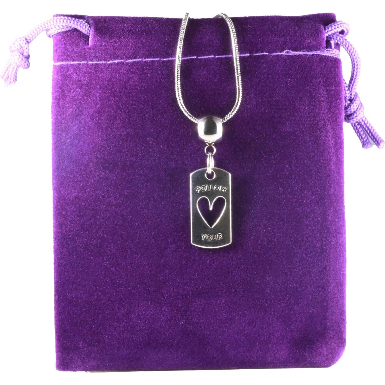 & Other Stories Follow Your Heart Necklace - An Inspirational Necklace Size ONE SIZE - 1 Thumbnail