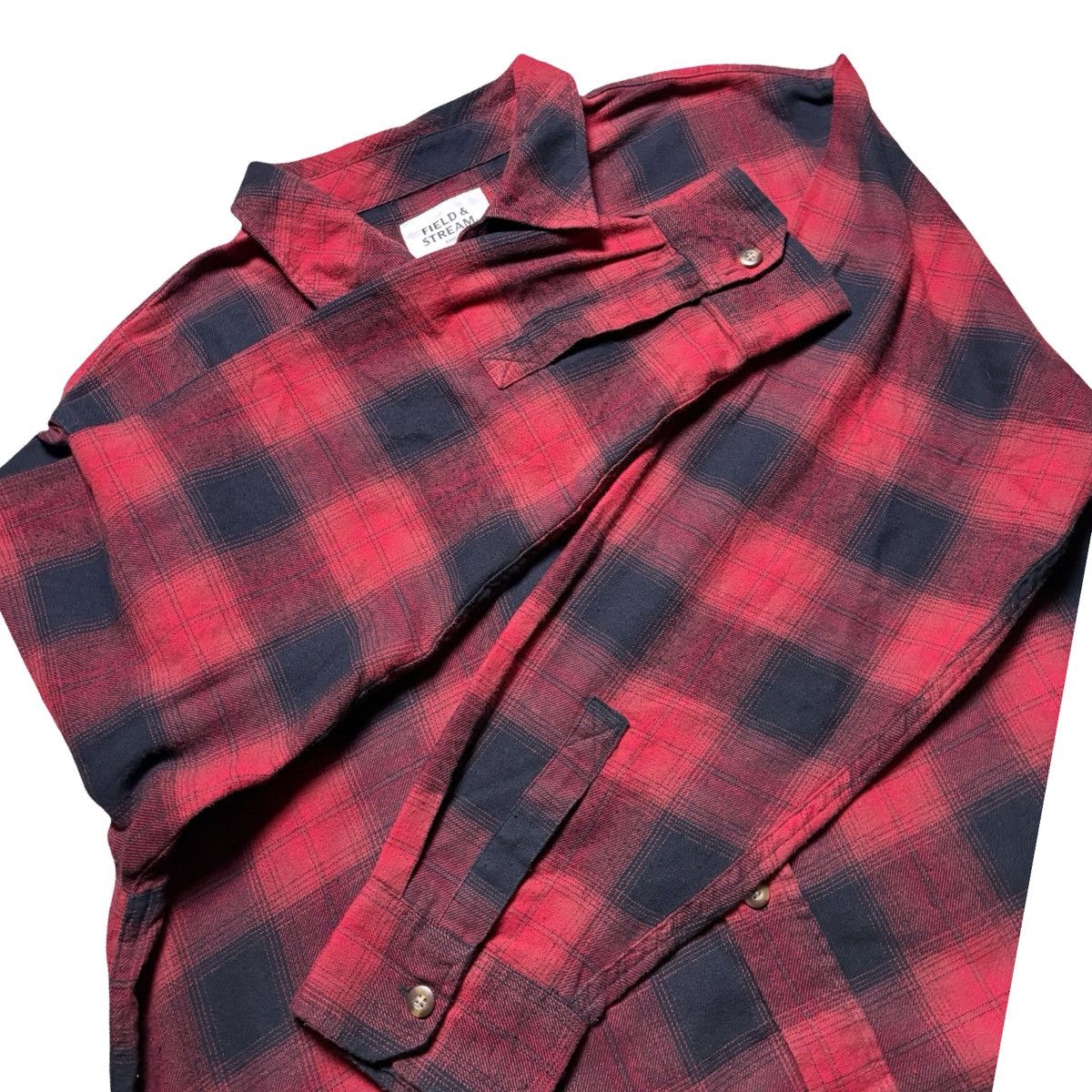 Other Field Stream Shirt Mens 2XL Red Buffalo Plaid Button Flannel Size US XXL / EU 58 / 5 - 7 Thumbnail