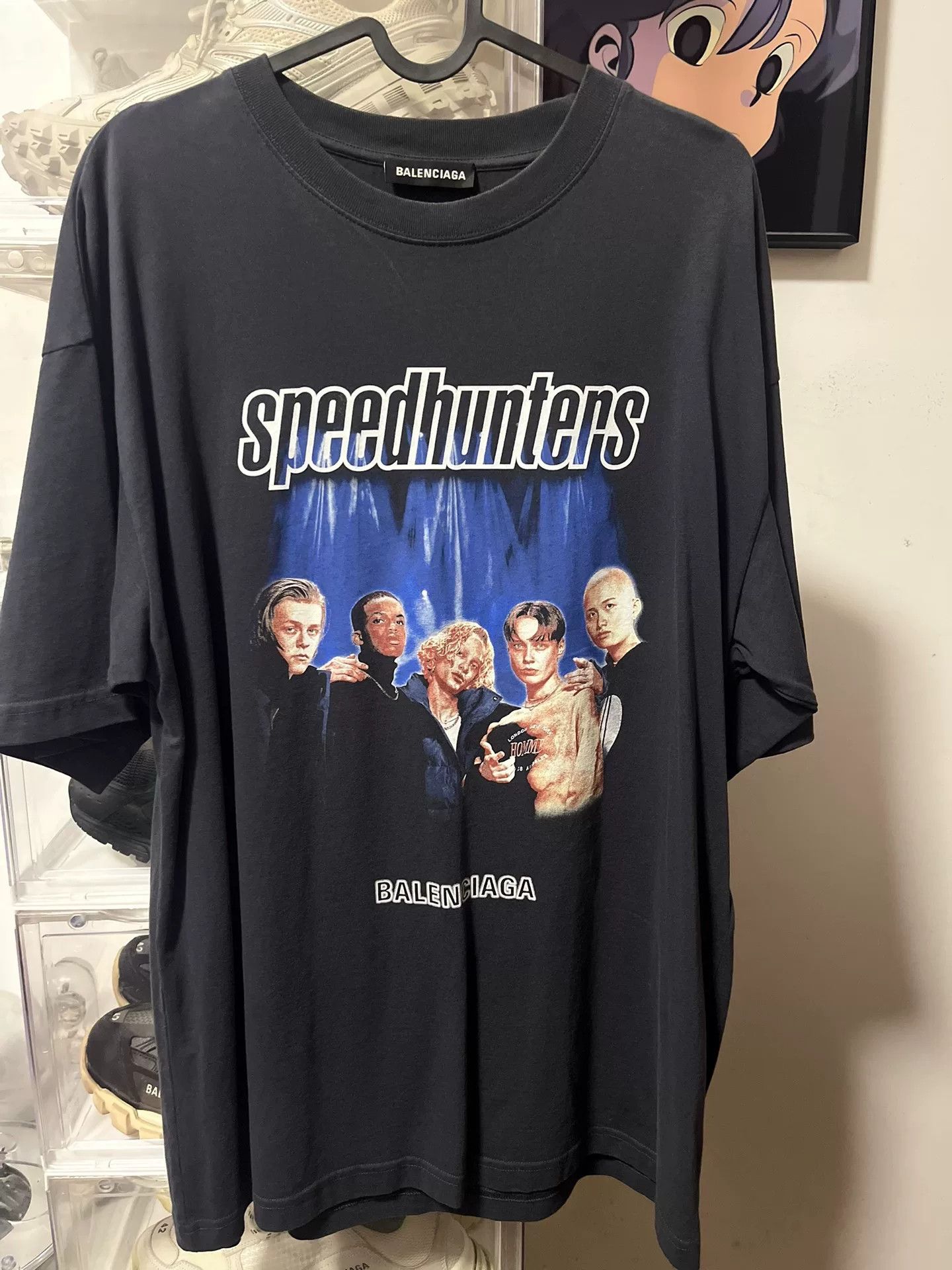Balenciaga Balenciaga Speed Hunter Band Print Tee Size US XS / EU 42 / 0 - 1 Thumbnail