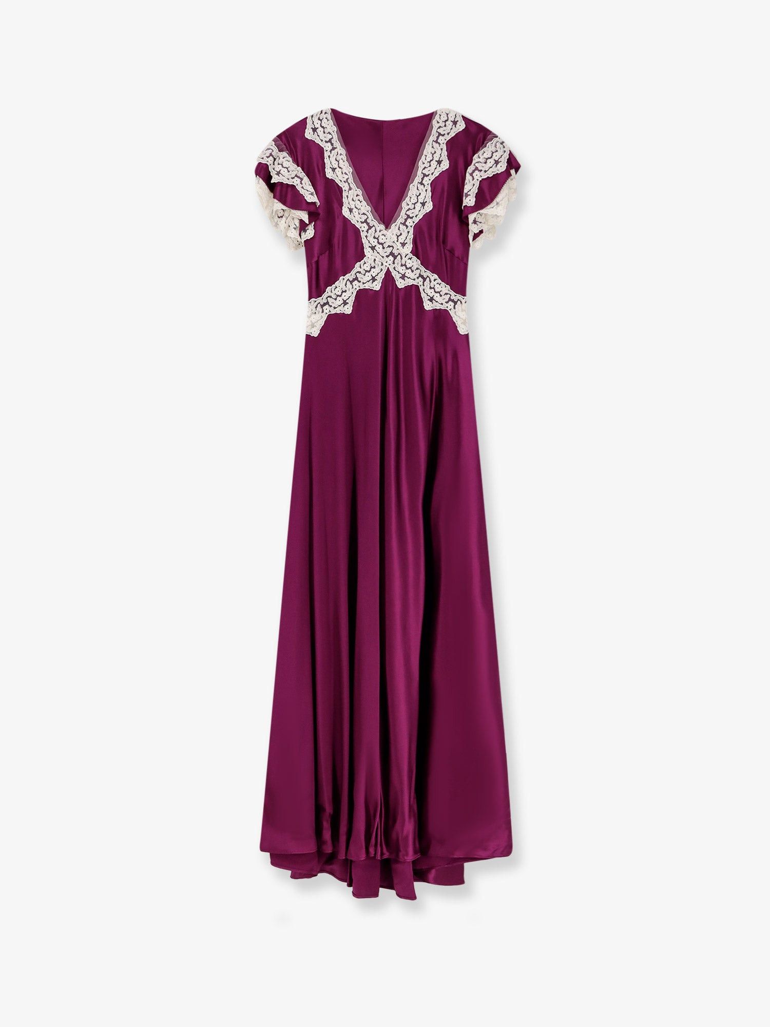 Alberta Ferretti Viscose Long Dress Size M / US 6-8 / IT 42-44 - 1 Thumbnail