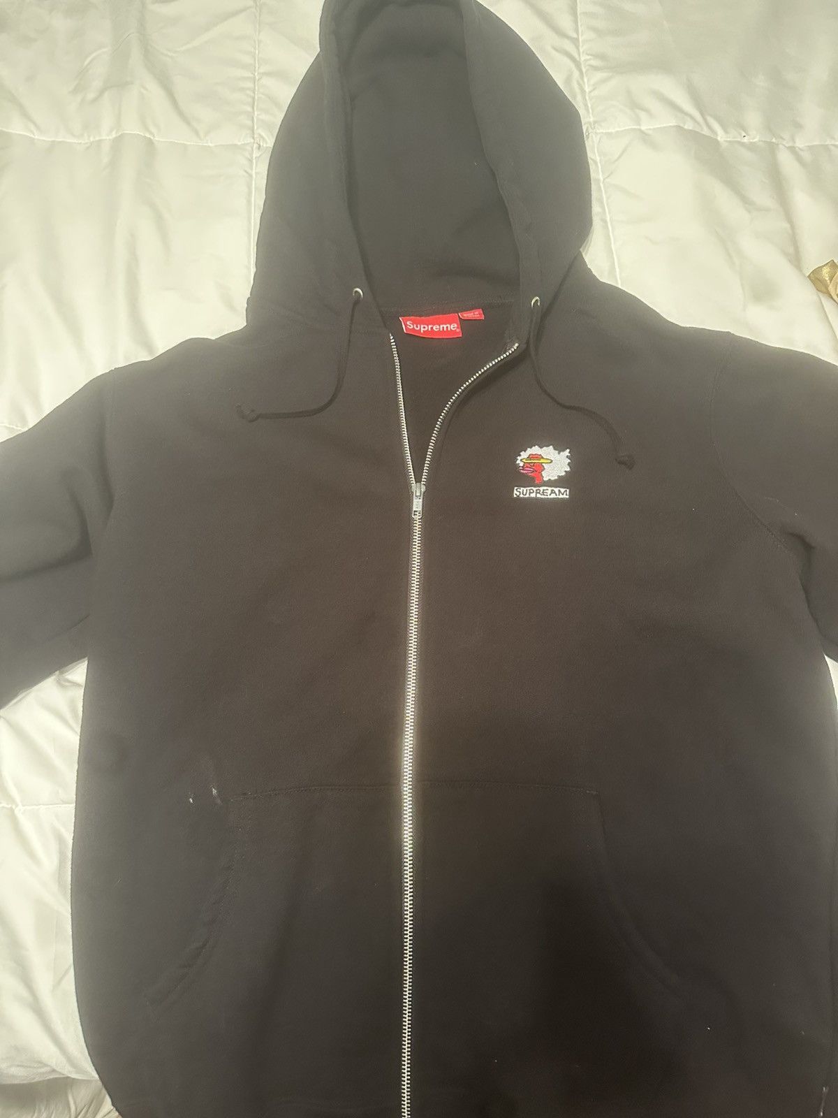 Supreme Supreme Gonz Ramm Zip Up Sweatshirt Black | Grailed