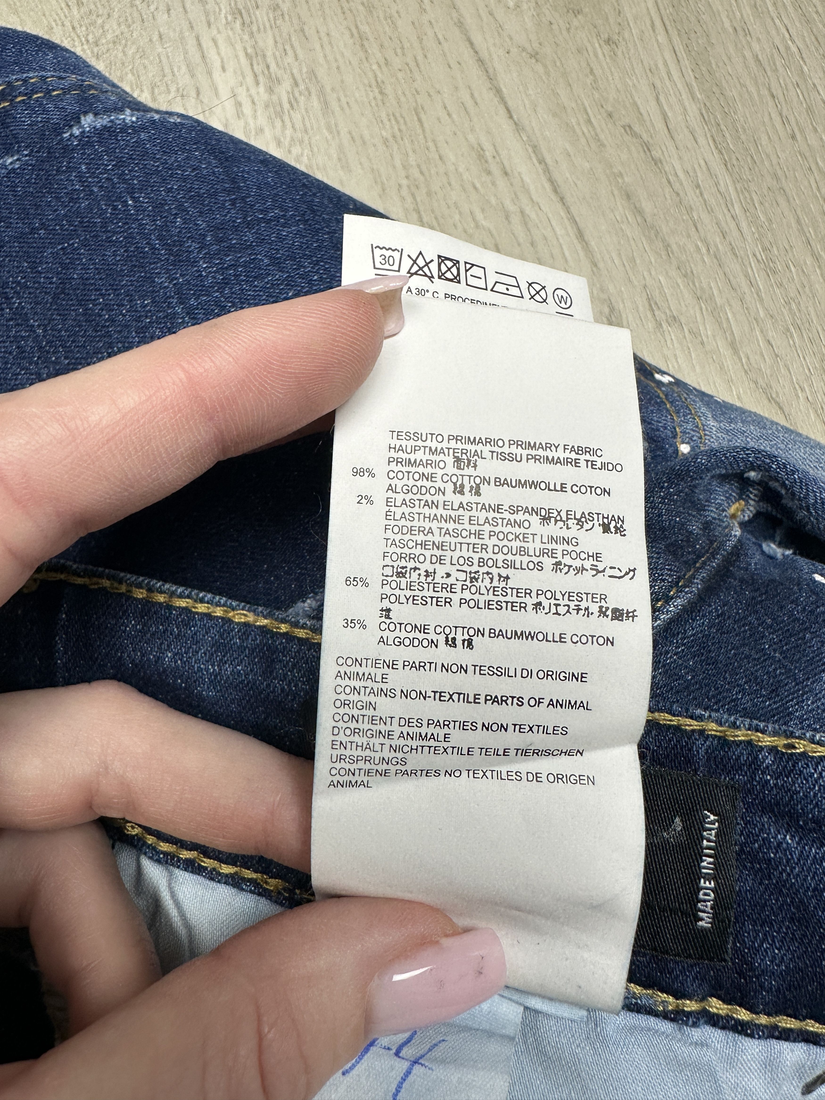 Dsquared2 Dsquared 2 Distressed Denim Pants Jeans Size US 28 / EU 44 - 6 Thumbnail