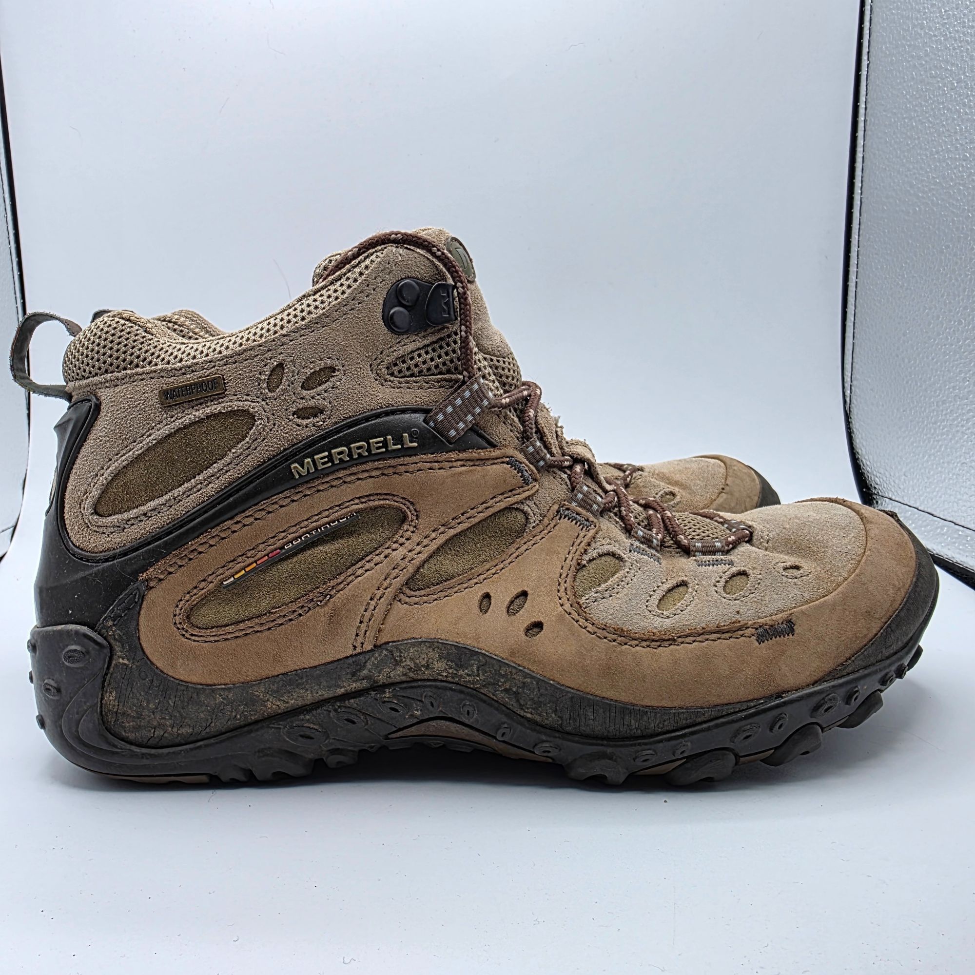 Merrell Merrell Chameleon Arc Mid Canteen Womens Size 10 Brown Hikin Size US 10 / IT 40 - 13 Thumbnail