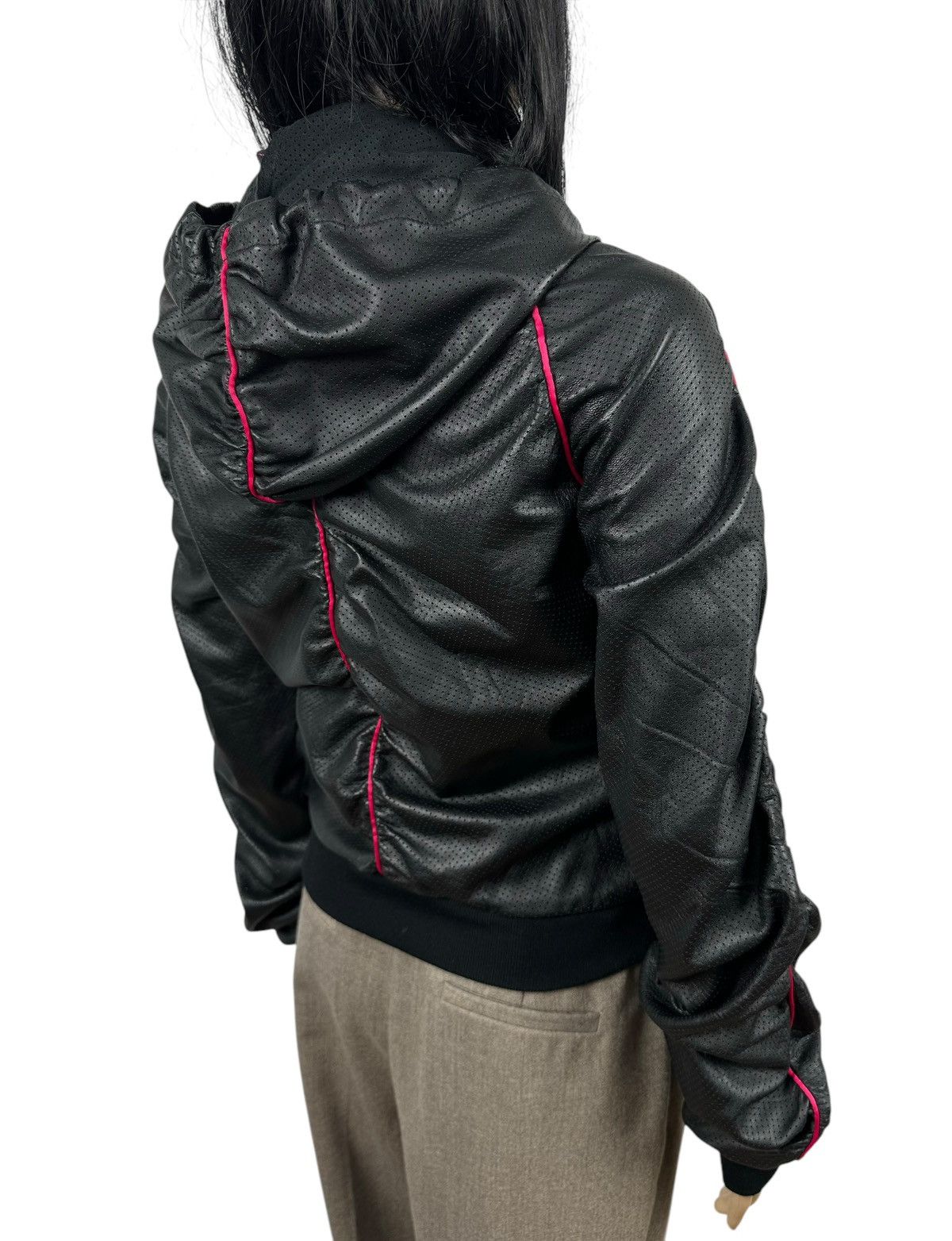 Richmond Denim Richmond Genuine Leather Perforated Jacket Hooded size IT40 Size S / US 4 / IT 40 - 8 Thumbnail
