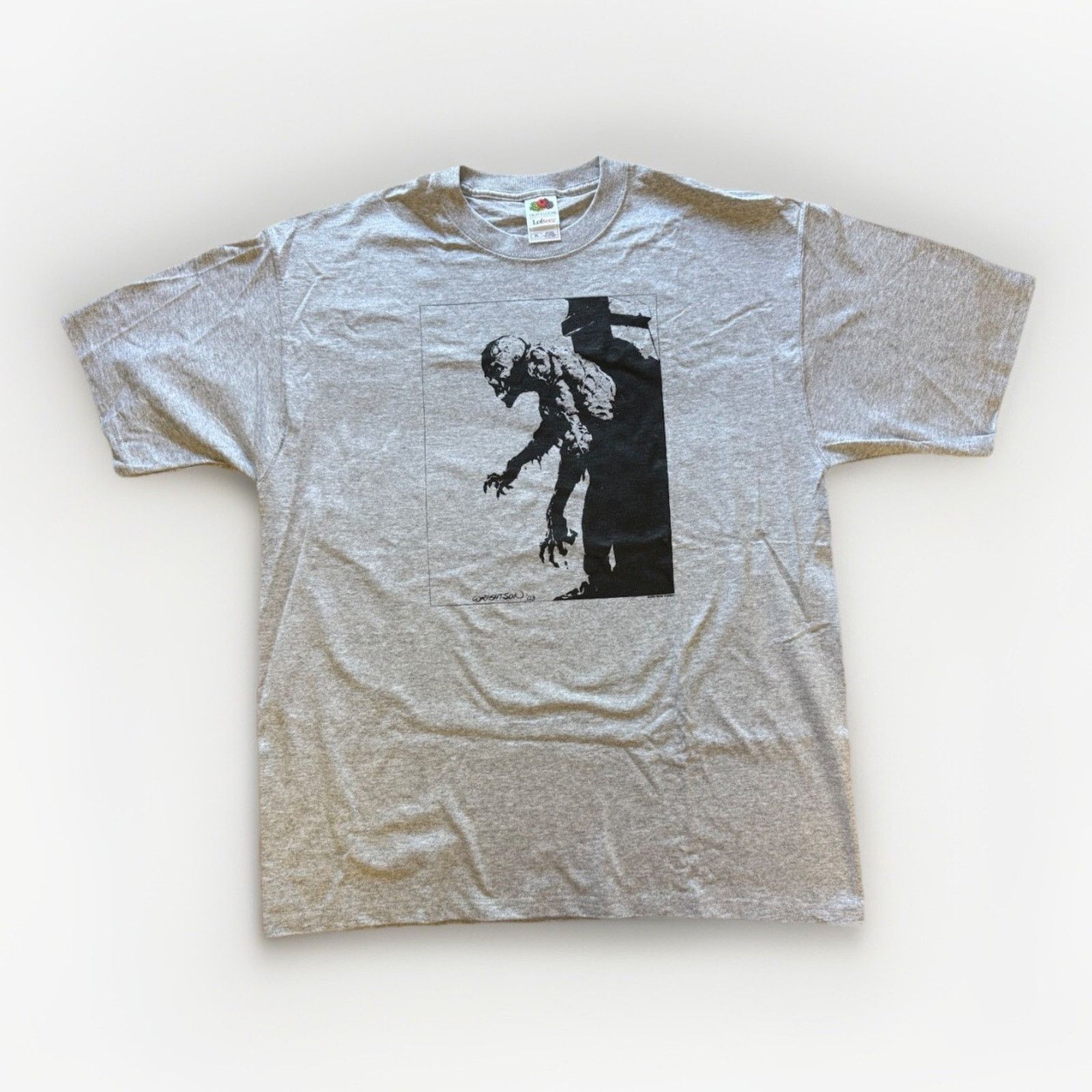 Fruit Of The Loom Bernie Wrightson Gardens of the Dead Shirt 2003 XL Gray Size US XL / EU 56 / 4 - 1 Thumbnail