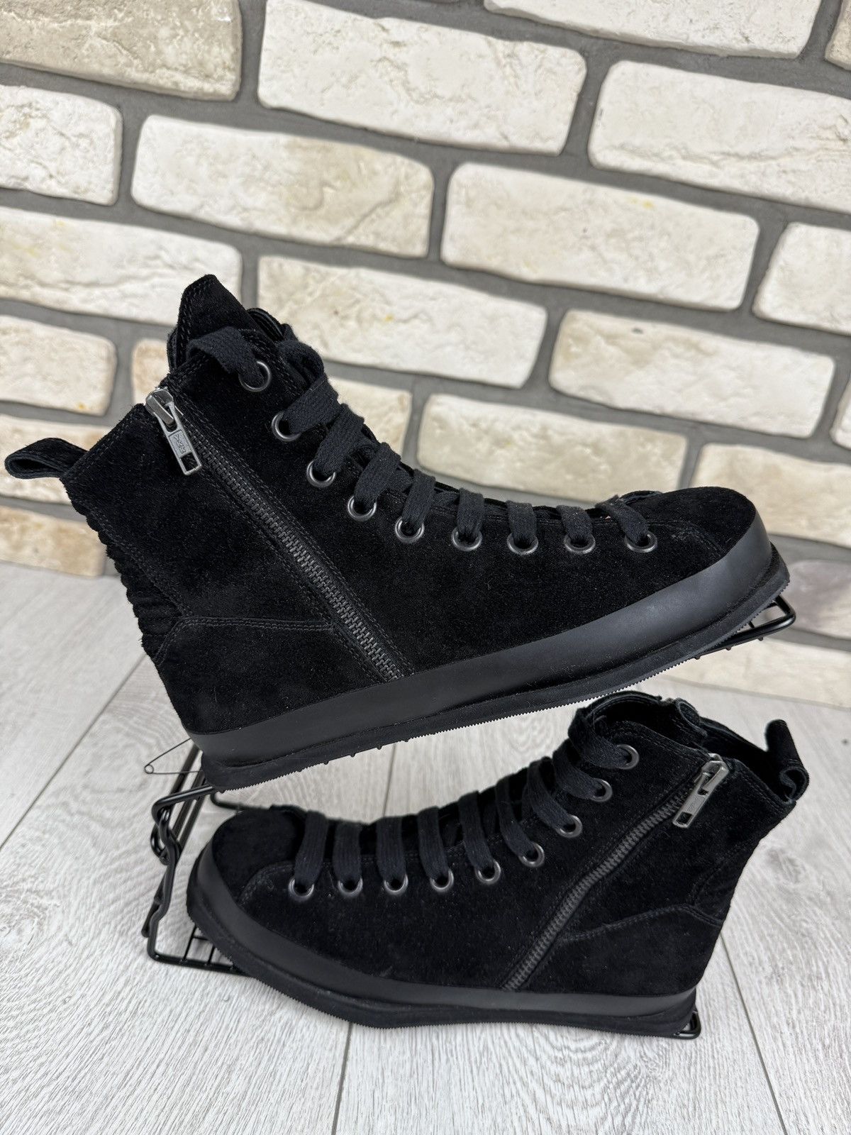 Ann Demeulemeester × Designer Very rare Ann Demeulemeester hi-top shoes boots sneakers Size US 5 / IT 35 - 2 Thumbnail