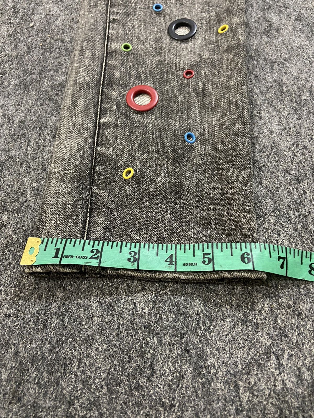If Six Was Nine × Le Grande Bleu (L.G.B.) Vintage y2k anothershop denim pants with pin hole Size 29" - 13 Thumbnail