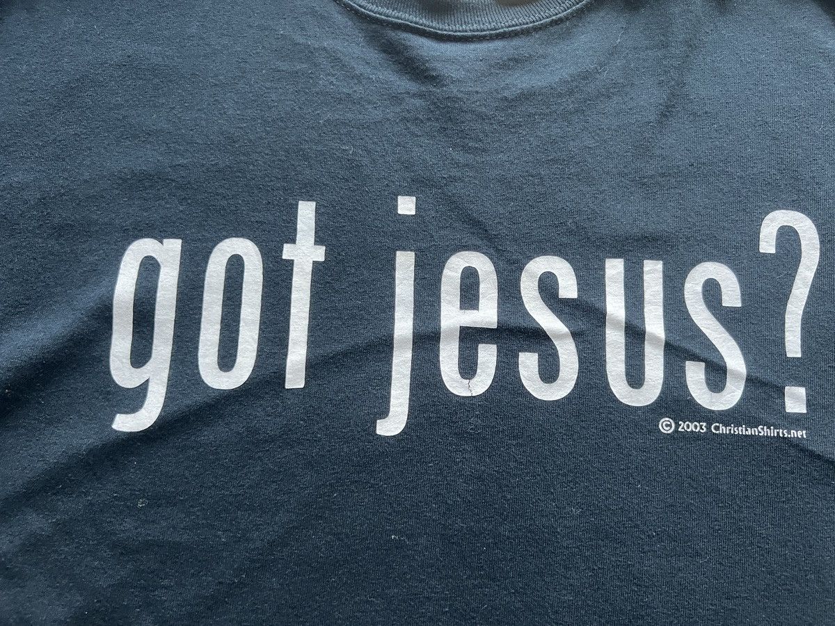Designer × Other × Vintage Got Jesus ?! christainshirt Size US M / EU 48-50 / 2 - 4 Thumbnail