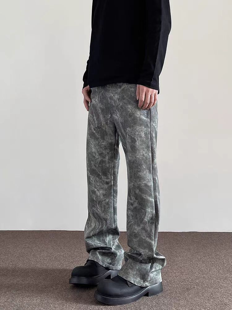 Jean Leaf Camouflage Relaxed-Fit Casual Pants Size US 30 / EU 46 - 5 Thumbnail