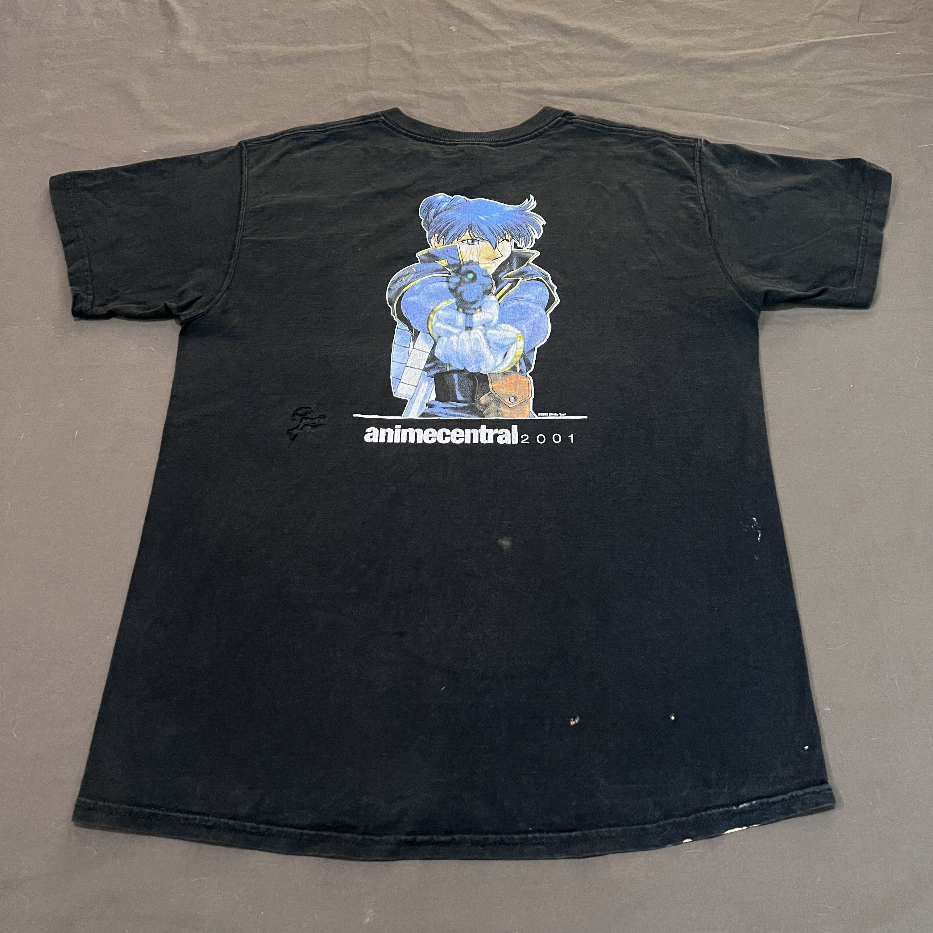 Anime Vintage 2001 Anime Central Promo Tee Faded Size US L / EU 52-54 / 3 - 2 Thumbnail