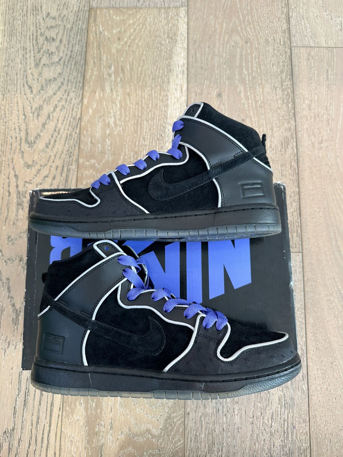 Nike SB Nike Sb Dunk High Purple Box Size US 9 / EU 42 - 4 Thumbnail