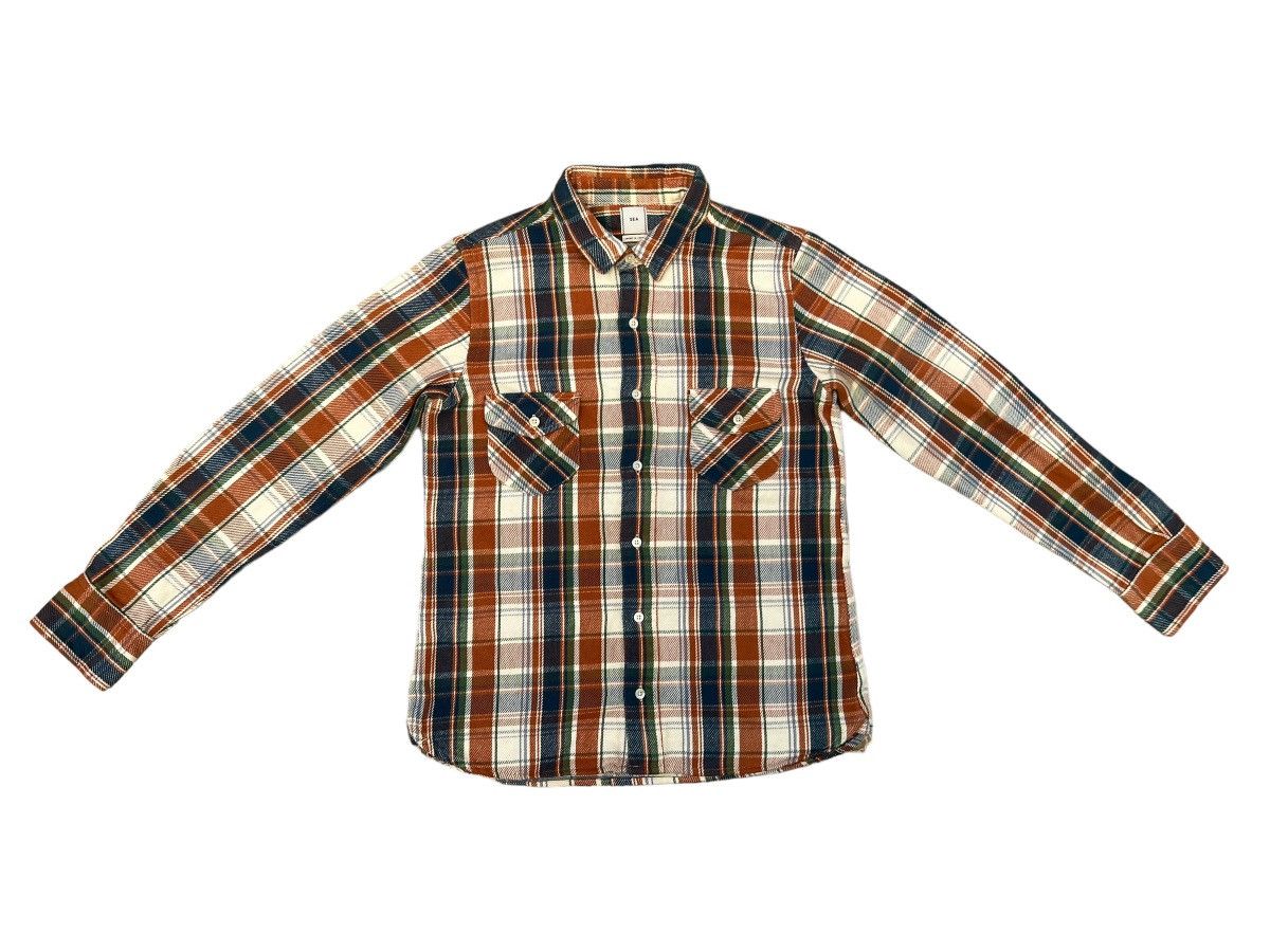 Flannel SEA Made in Japan Double Pocket Gusset Flannel Shirt Size US S / EU 44-46 / 1 - 1 Thumbnail