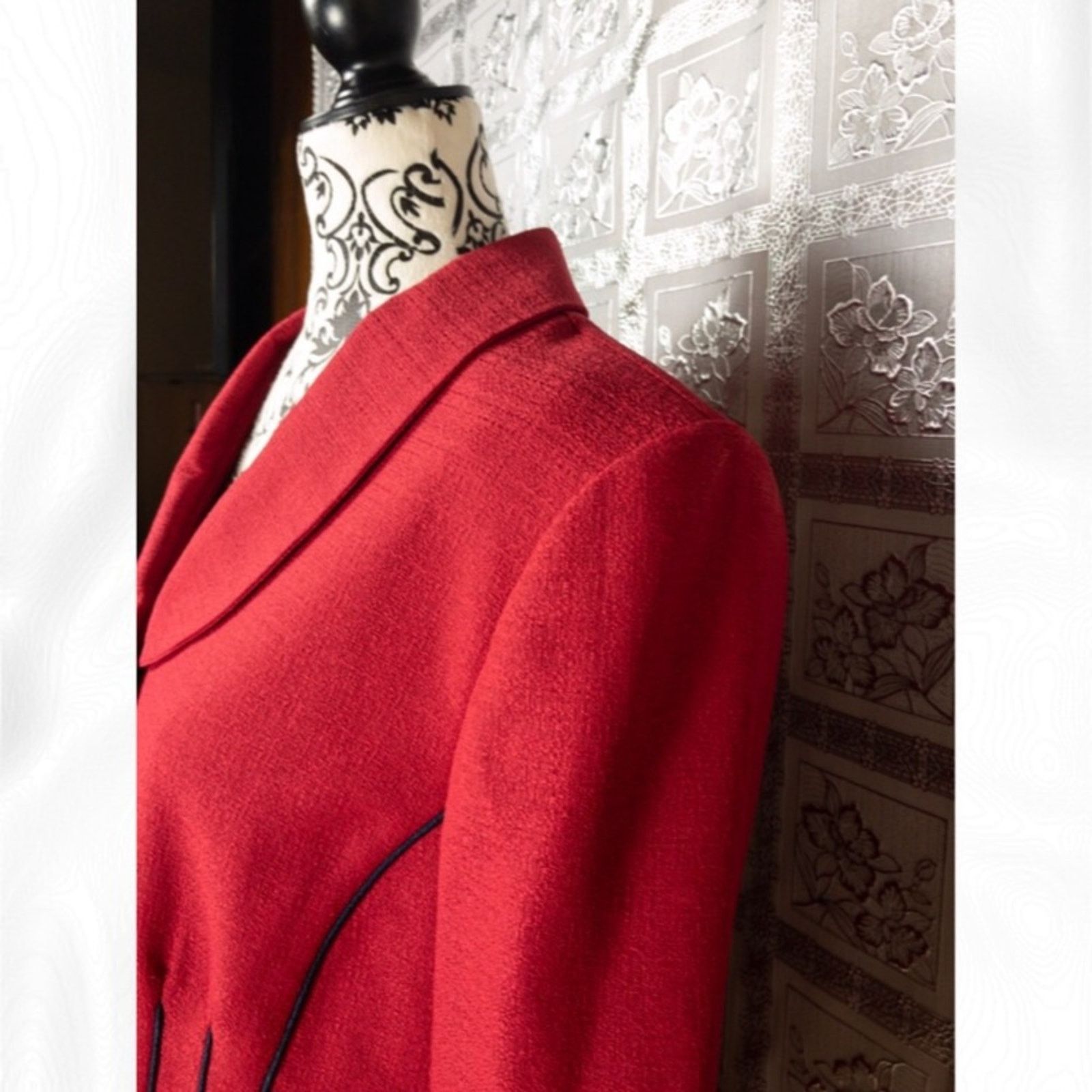 Other NWT Sag Harbor Button Front Elegant Jacket Size 16 Size XXL / US 16-18 / IT 52-54 - 4 Thumbnail