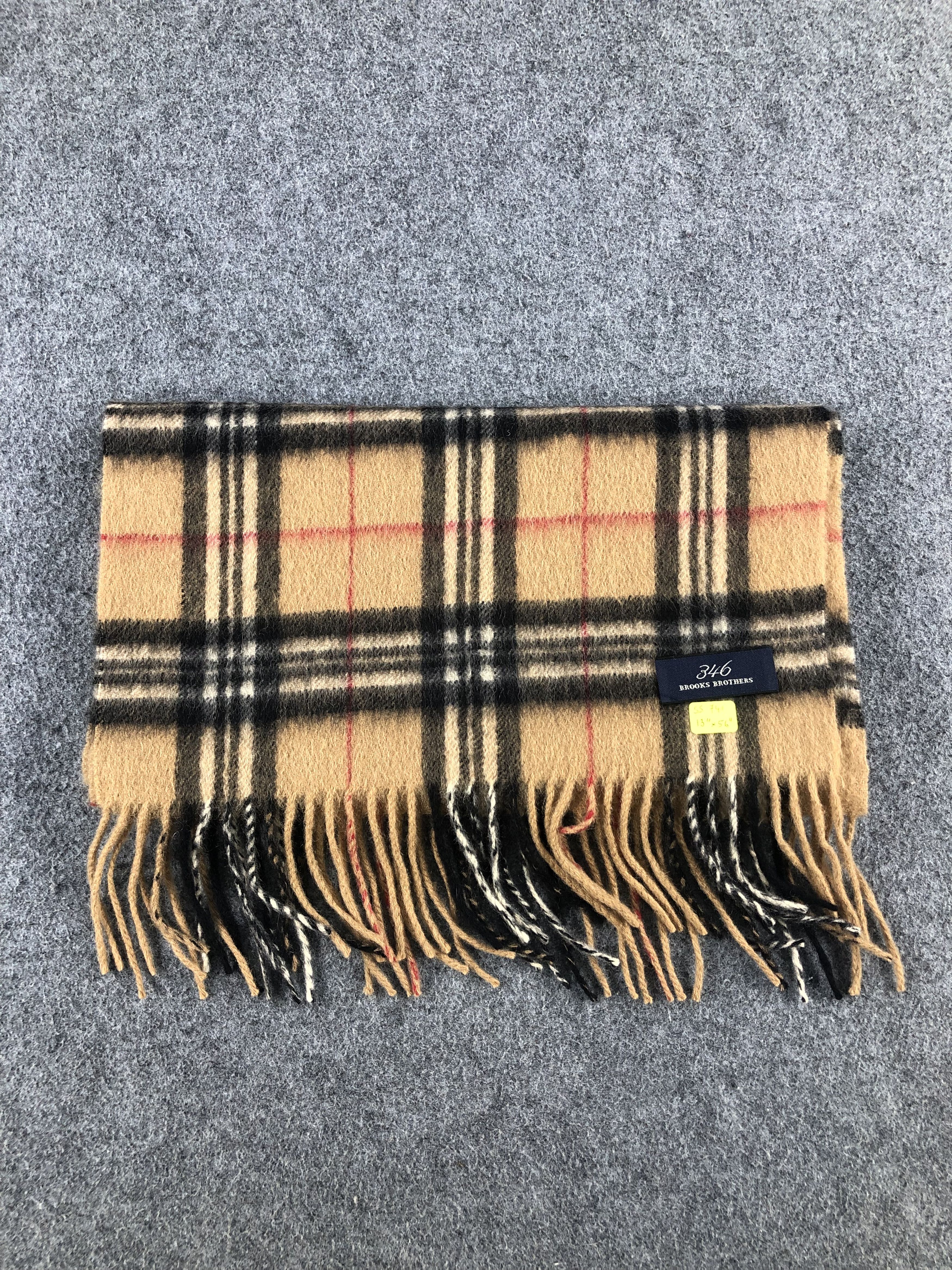 Brooks Brothers Brooks Brothers Cashmere Scarf / Muffler / Neckwear Size ONE SIZE - 6 Thumbnail