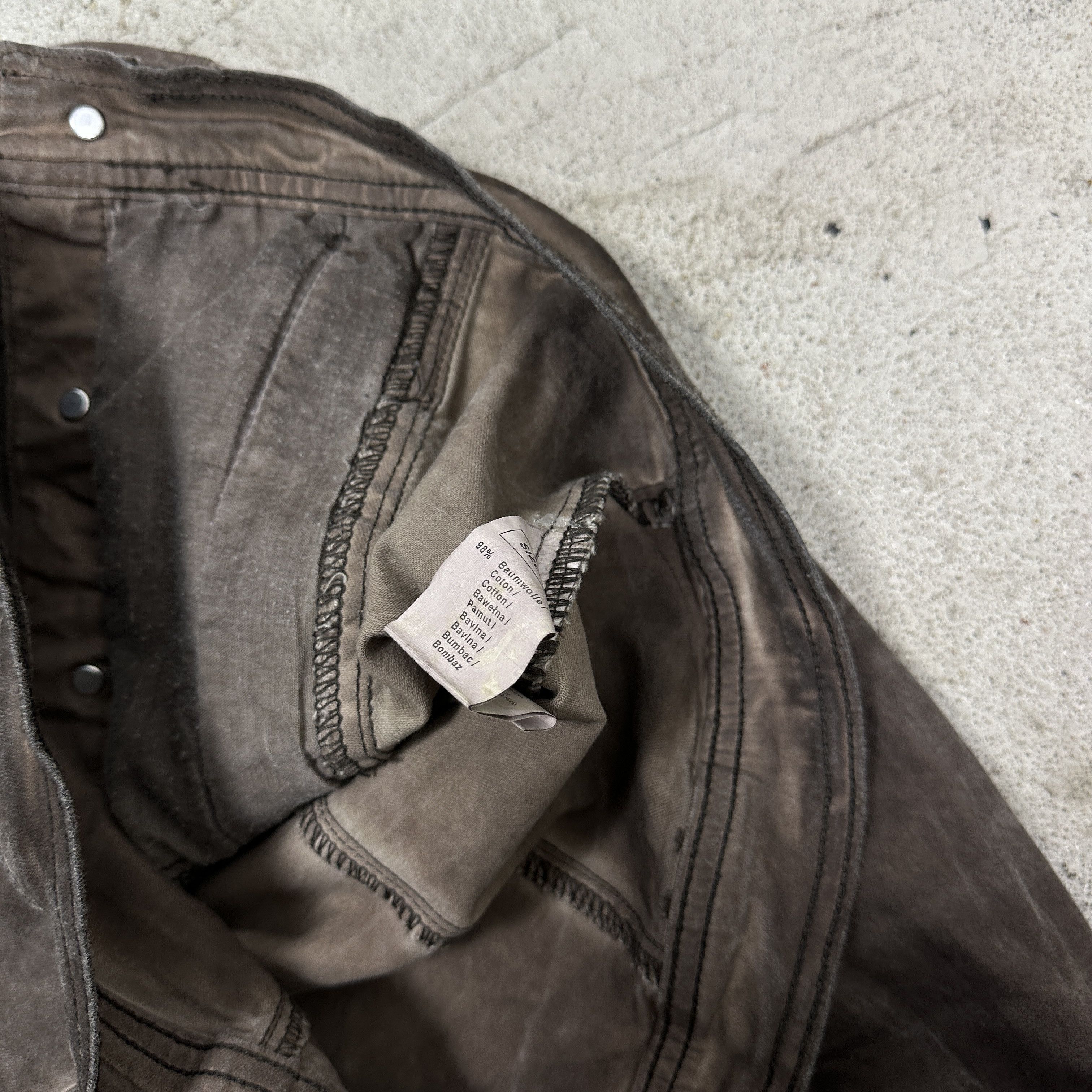 Vintage Vintage Casual Preppy Washed Fitted Jacket Y2K Size M / US 6-8 / IT 42-44 - 4 Thumbnail