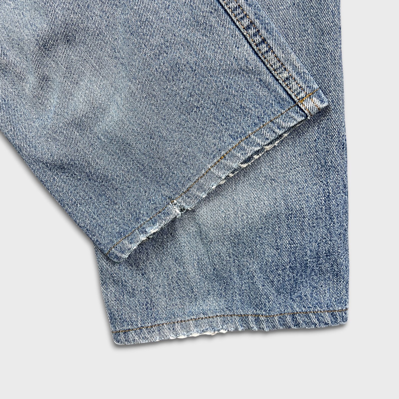 Levi's × Vintage Levi's 516 Jeans 34x28 Straight Leg Distressed Denim Pants Size US 34 / EU 50 - 9 Thumbnail