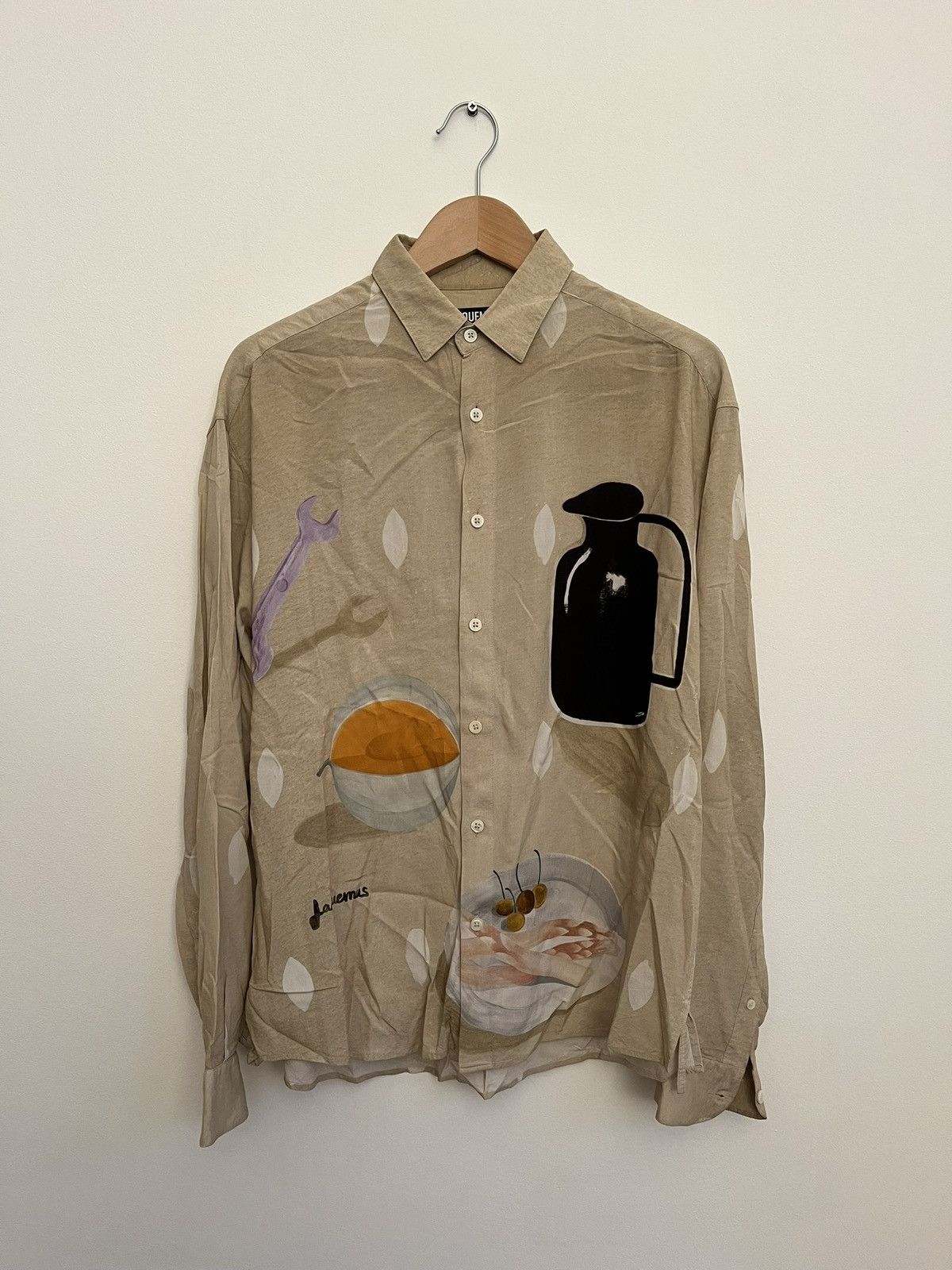 Jacquemus Jacquemus L'Amour Shirt Size US S / EU 44-46 / 1 - 1 Thumbnail