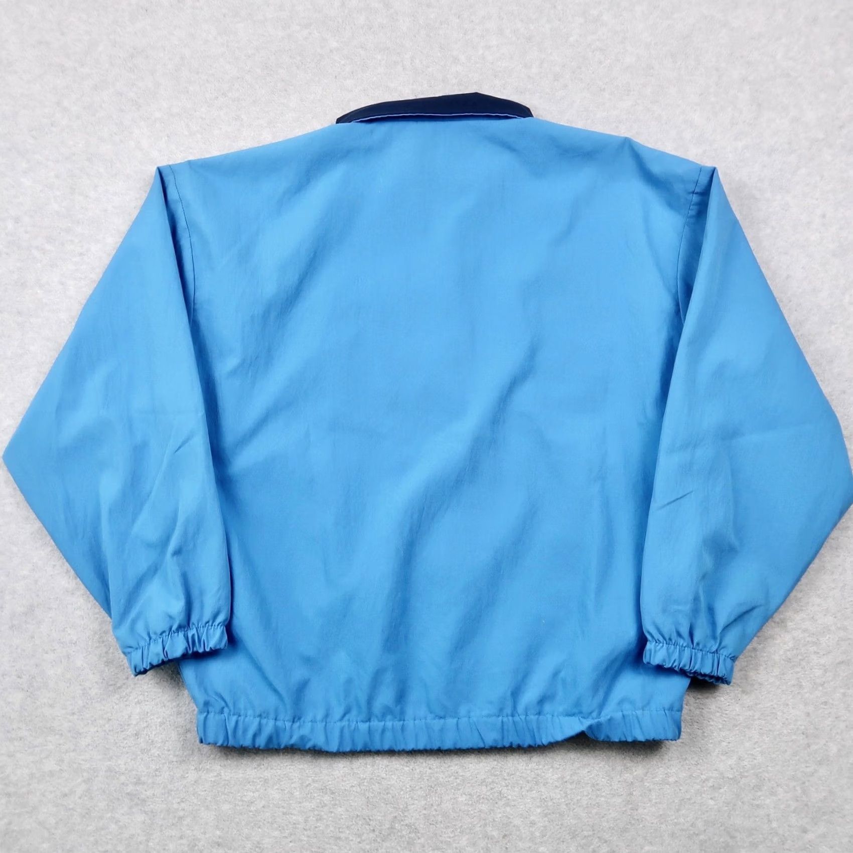 Vintage VINTAGE Philips Lighting Windbreaker Jacket Mens Large Blue USA Made Size US L / EU 52-54 / 3 - 2 Thumbnail